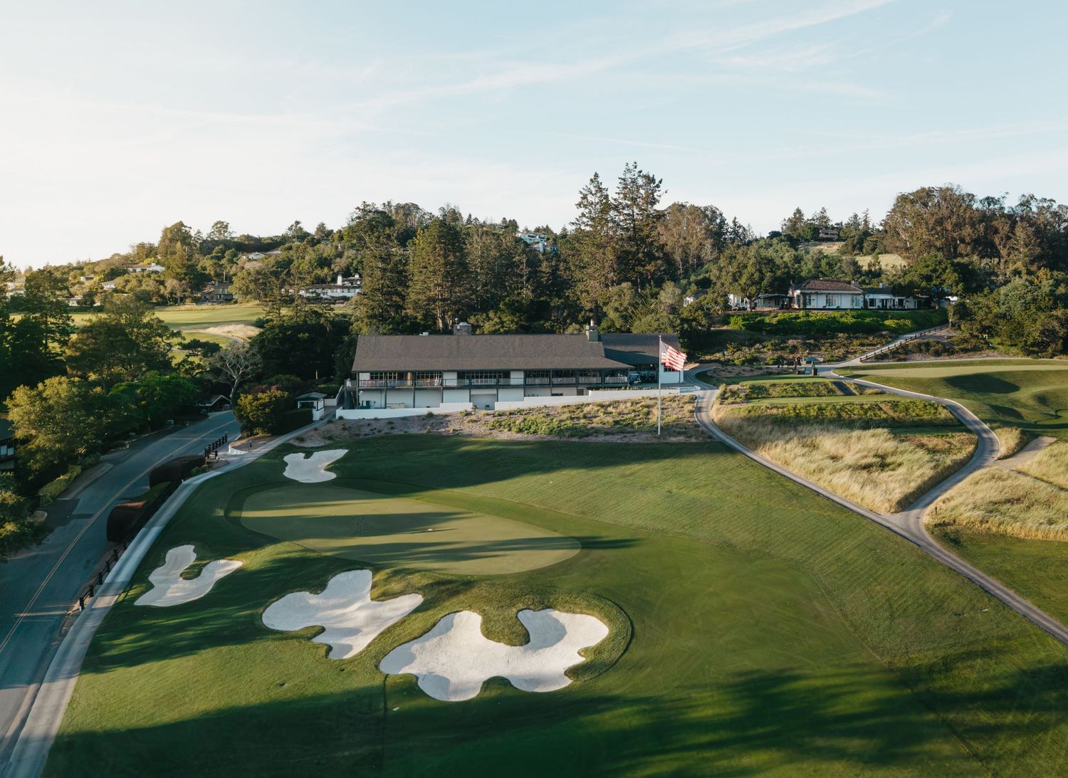 pasatiempo golf club professional golf photographer, drone shot