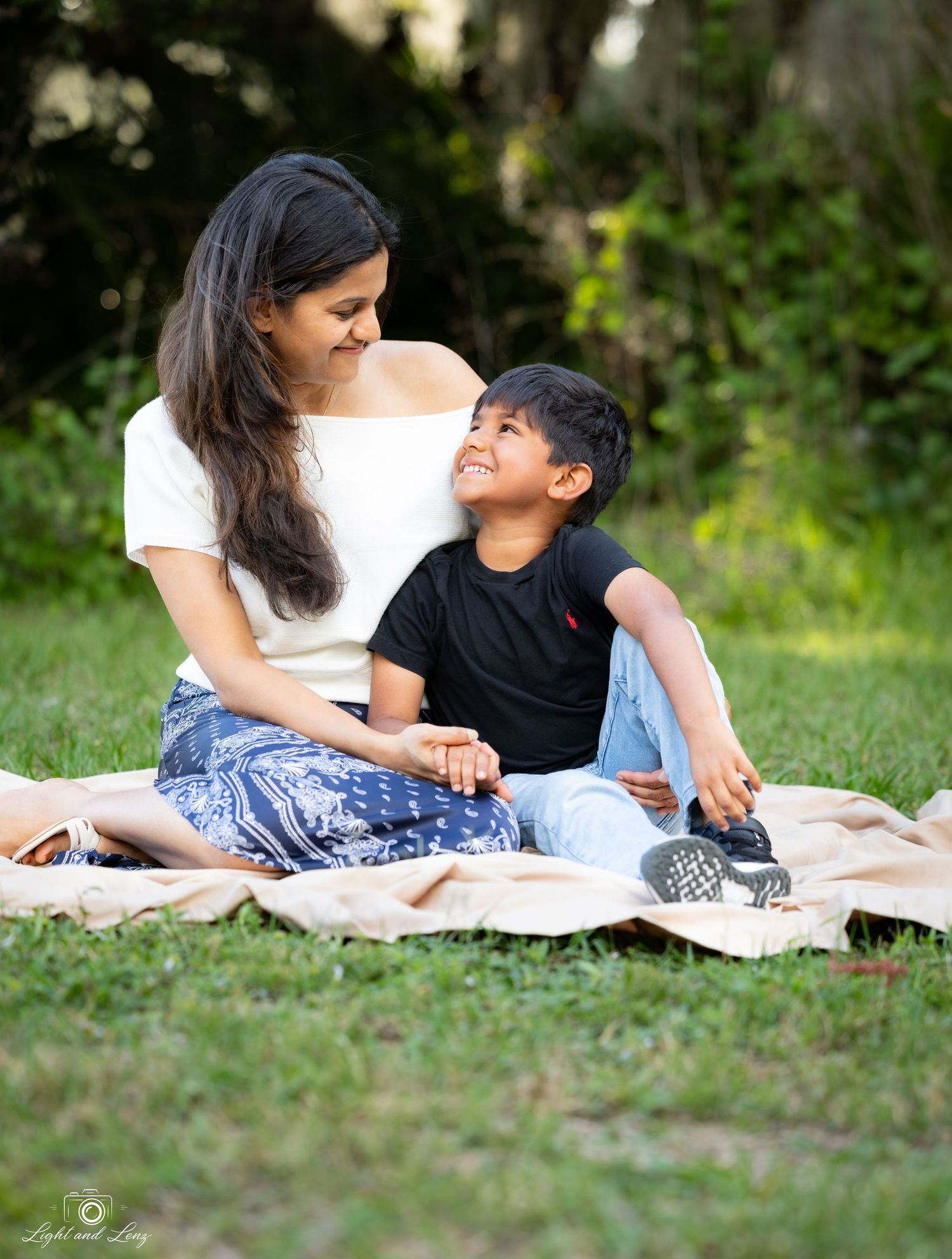 mother and son portraits Tampa Florida