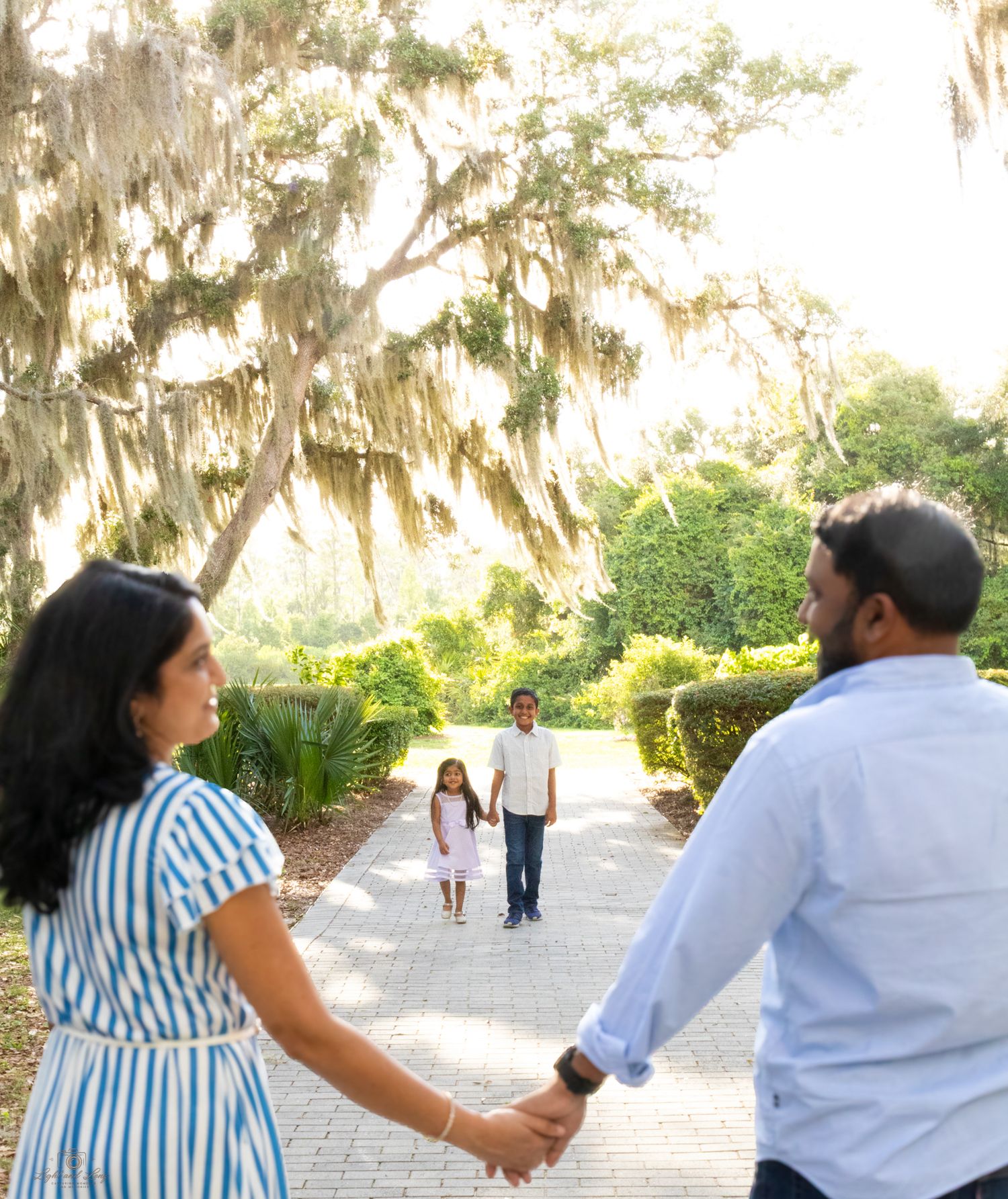 outdoor family portraits, Tampa Florida