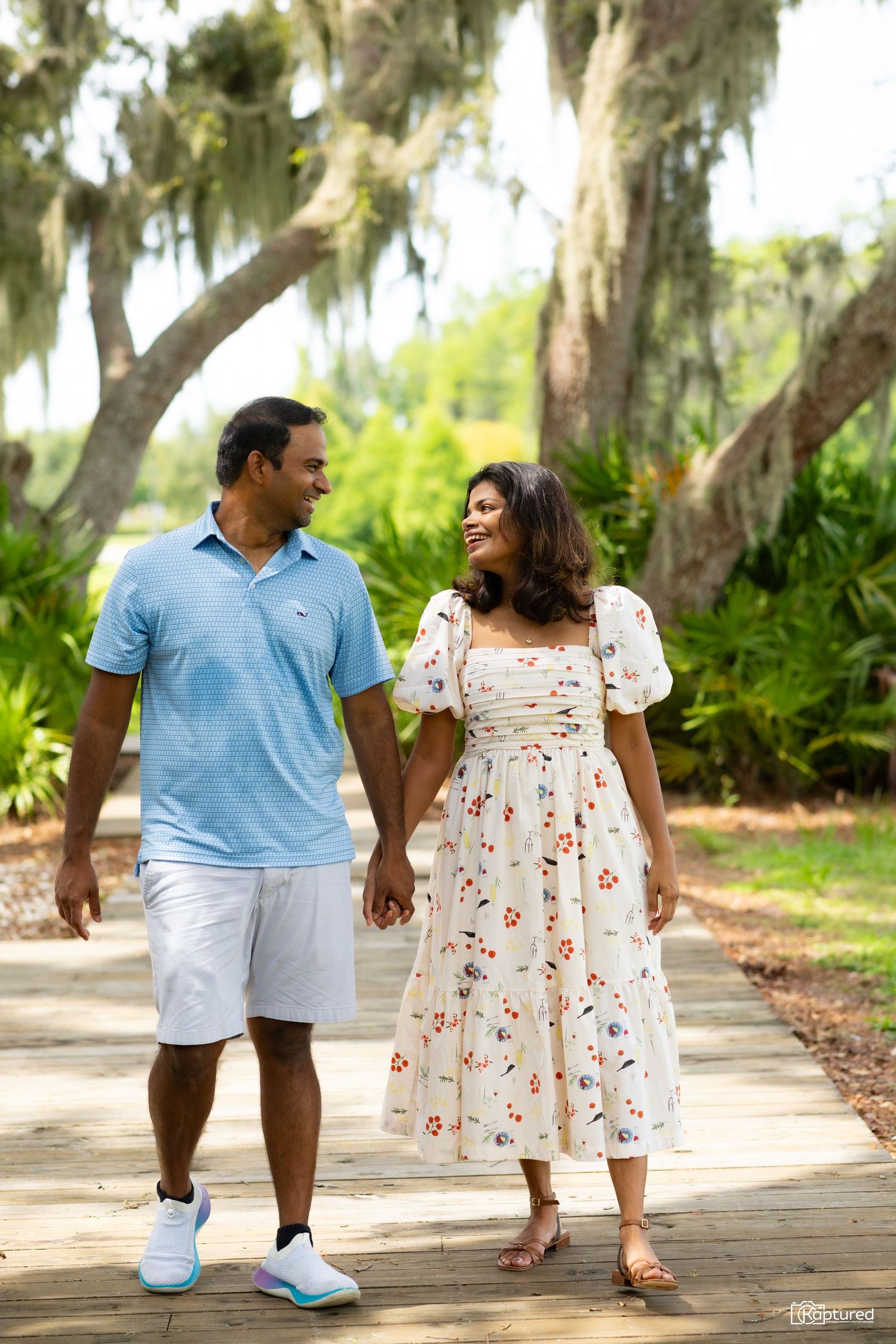 outdoor couples portrait Odessa Florida