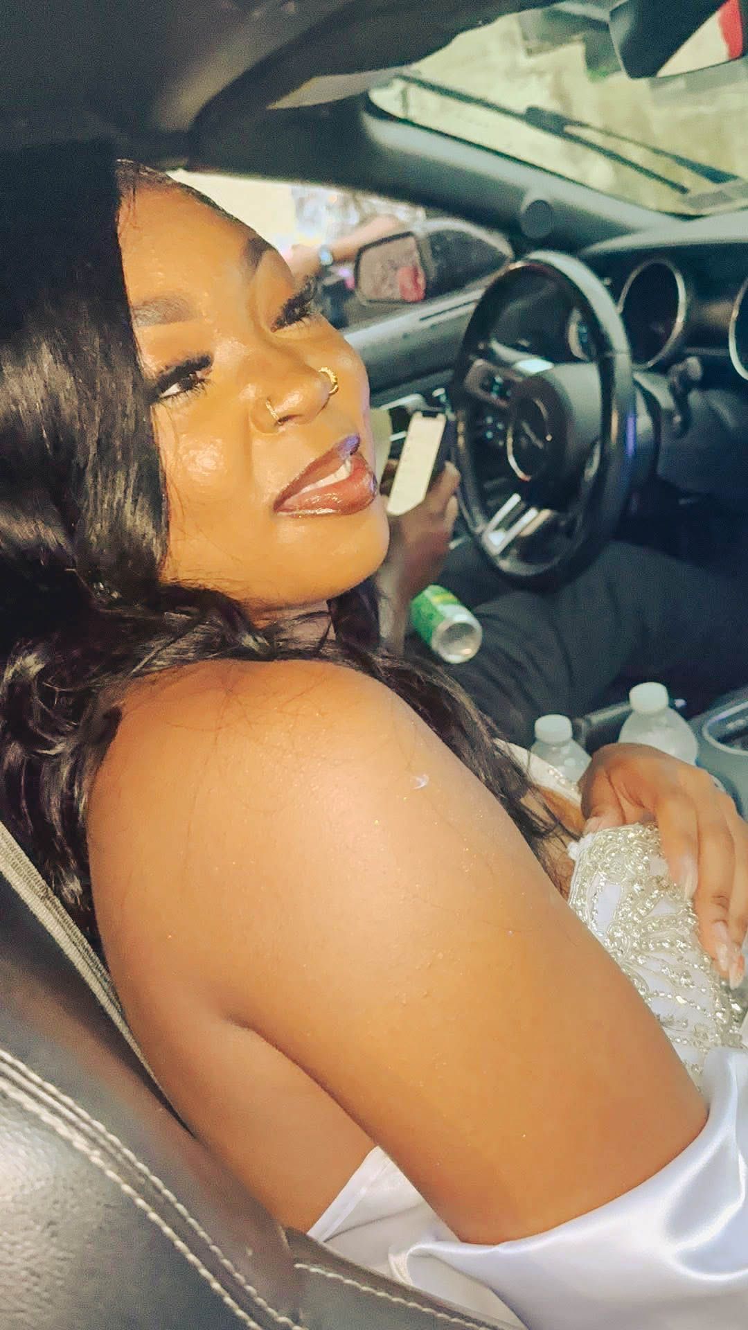 “A quiet pause before the celebration—capturing elegance, anticipation, and the soft glow of a milestone moment on the move.”