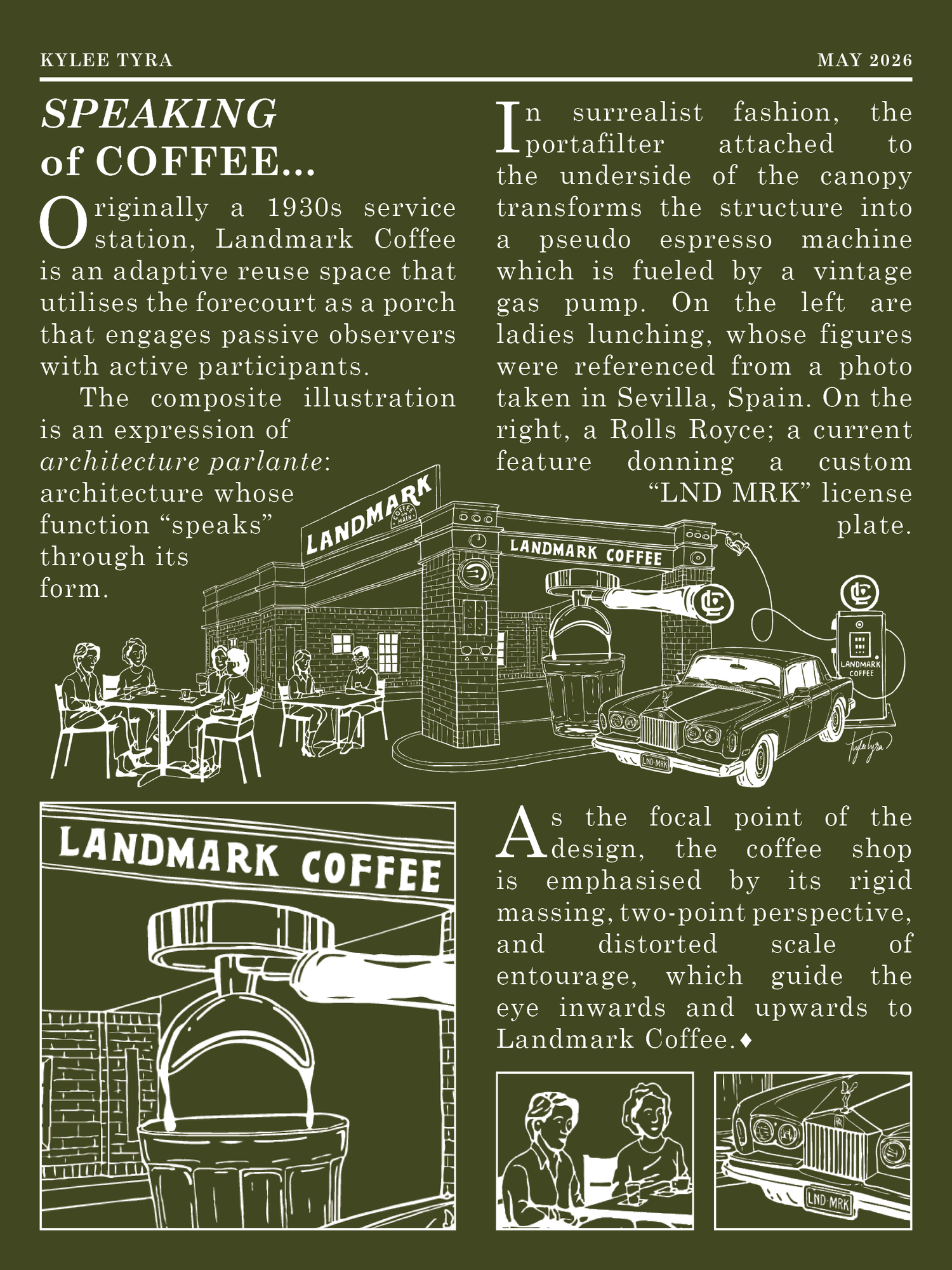 Speaking of Coffee Promo Poster