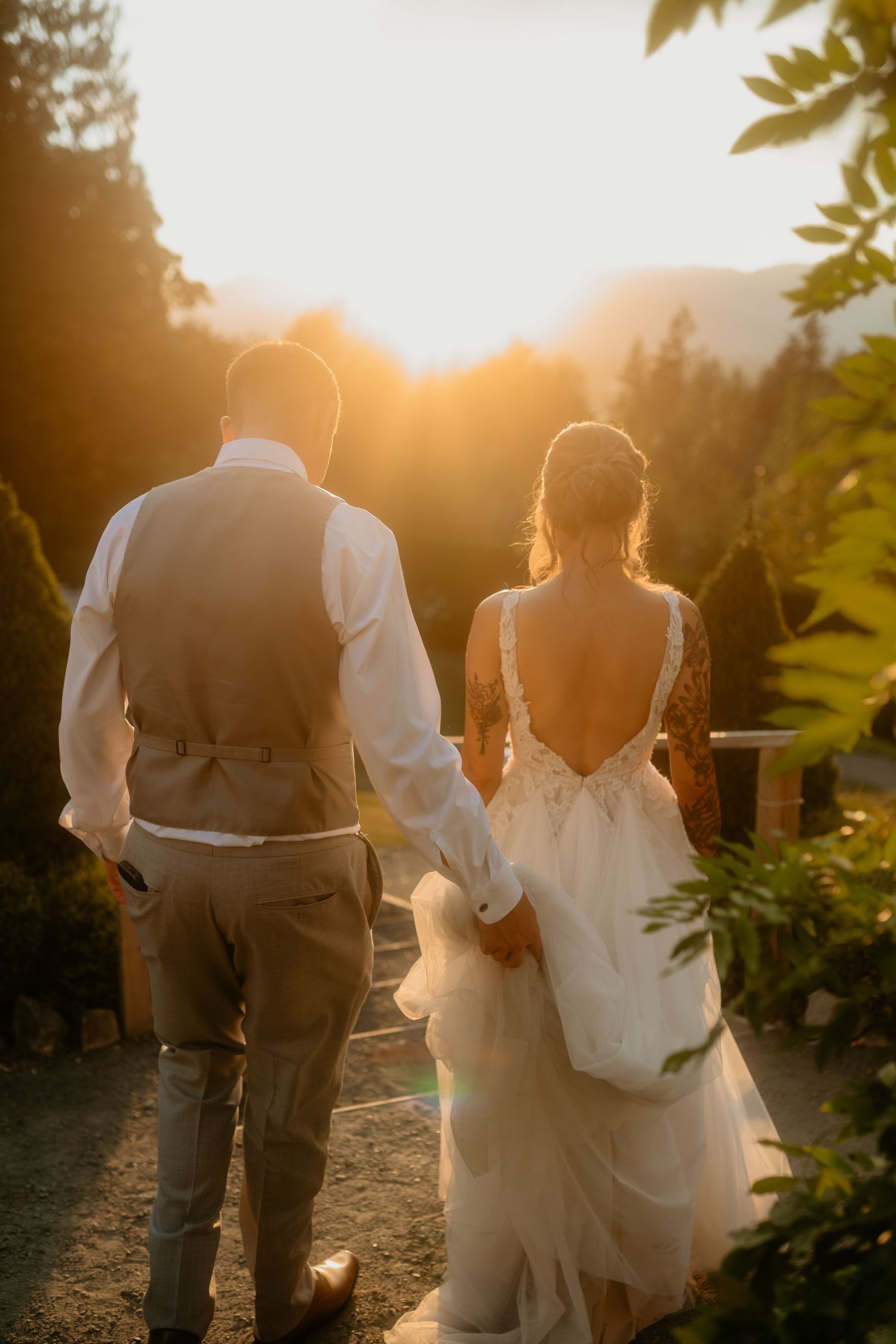 Cinematic wedding photo and video coverage serving Vancouver, BC