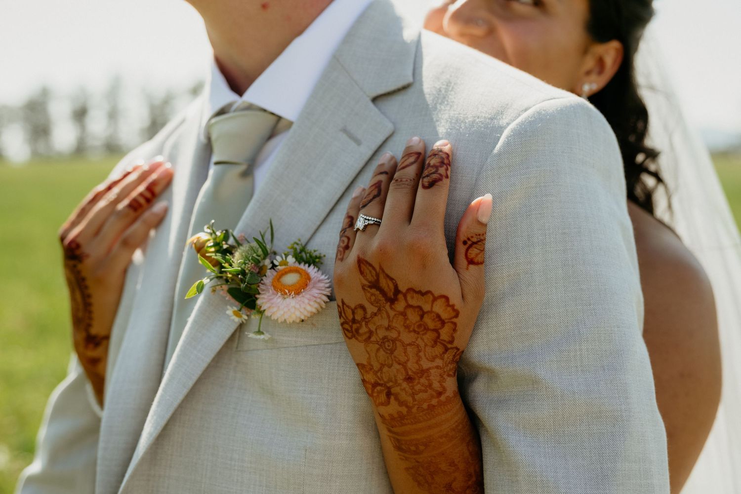 Romantic portrait by Vancouver wedding venue