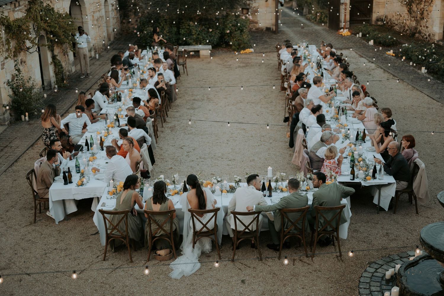 photographe mariage Angers Prieuré St Ellier Angers mariage dolce vita citrons