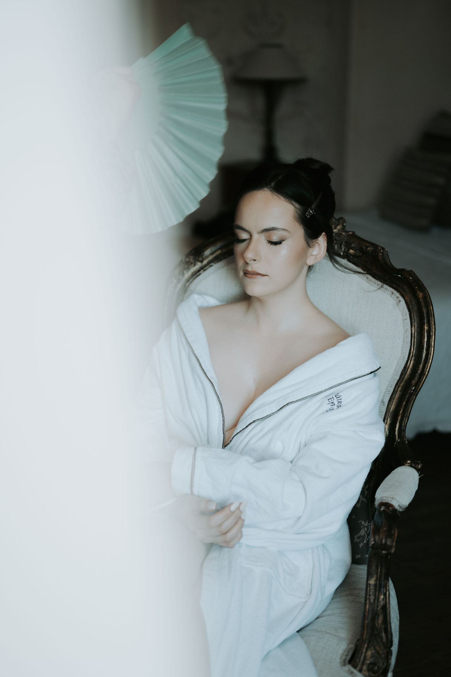 photographe mariage Pays de la Loire
Château de l'Epinay Angers préparation de la mariée