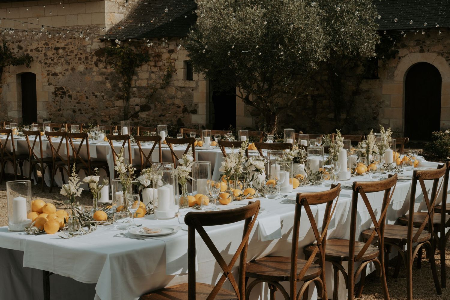 photographe mariage Angers Prieuré St Ellier Angers mariage dolce vita citrons