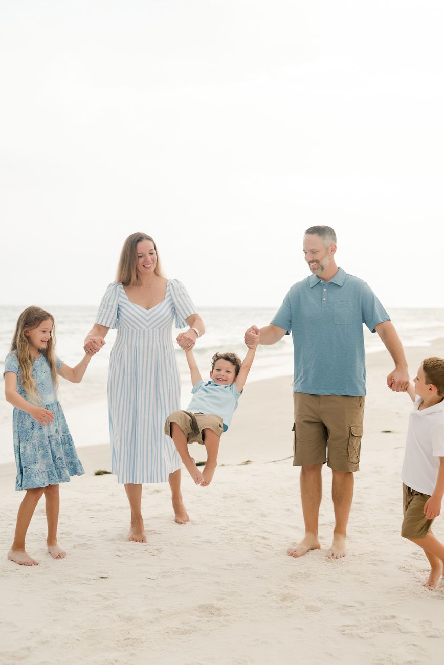 santa rosa family photographer beach
