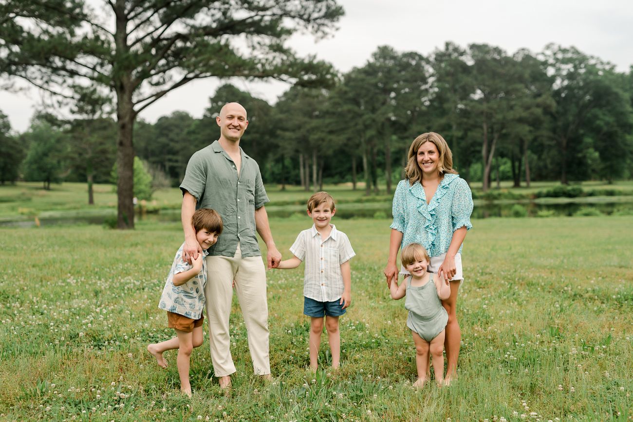 family in field birmingham alabama