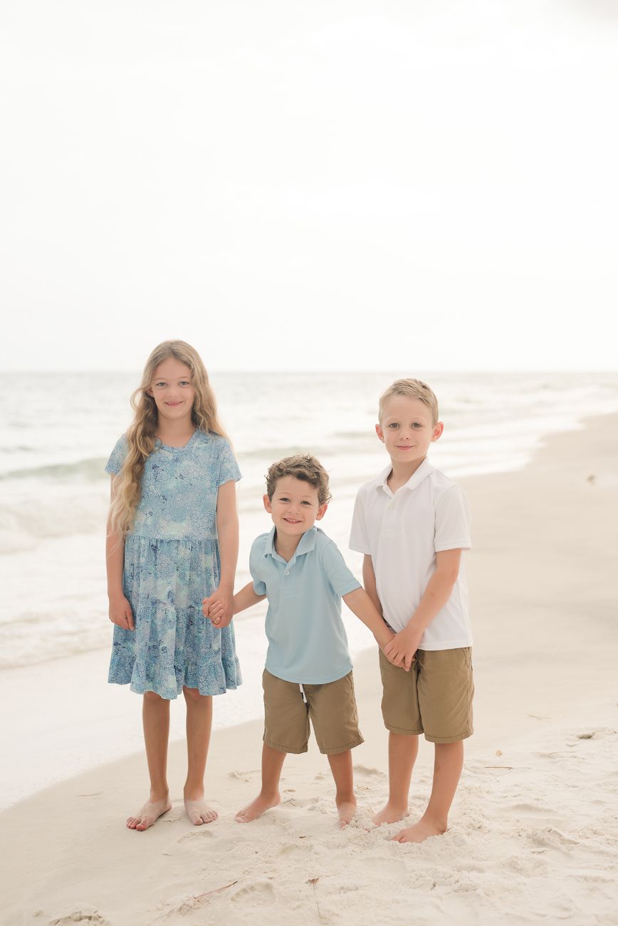 siblings on the beach photography florida