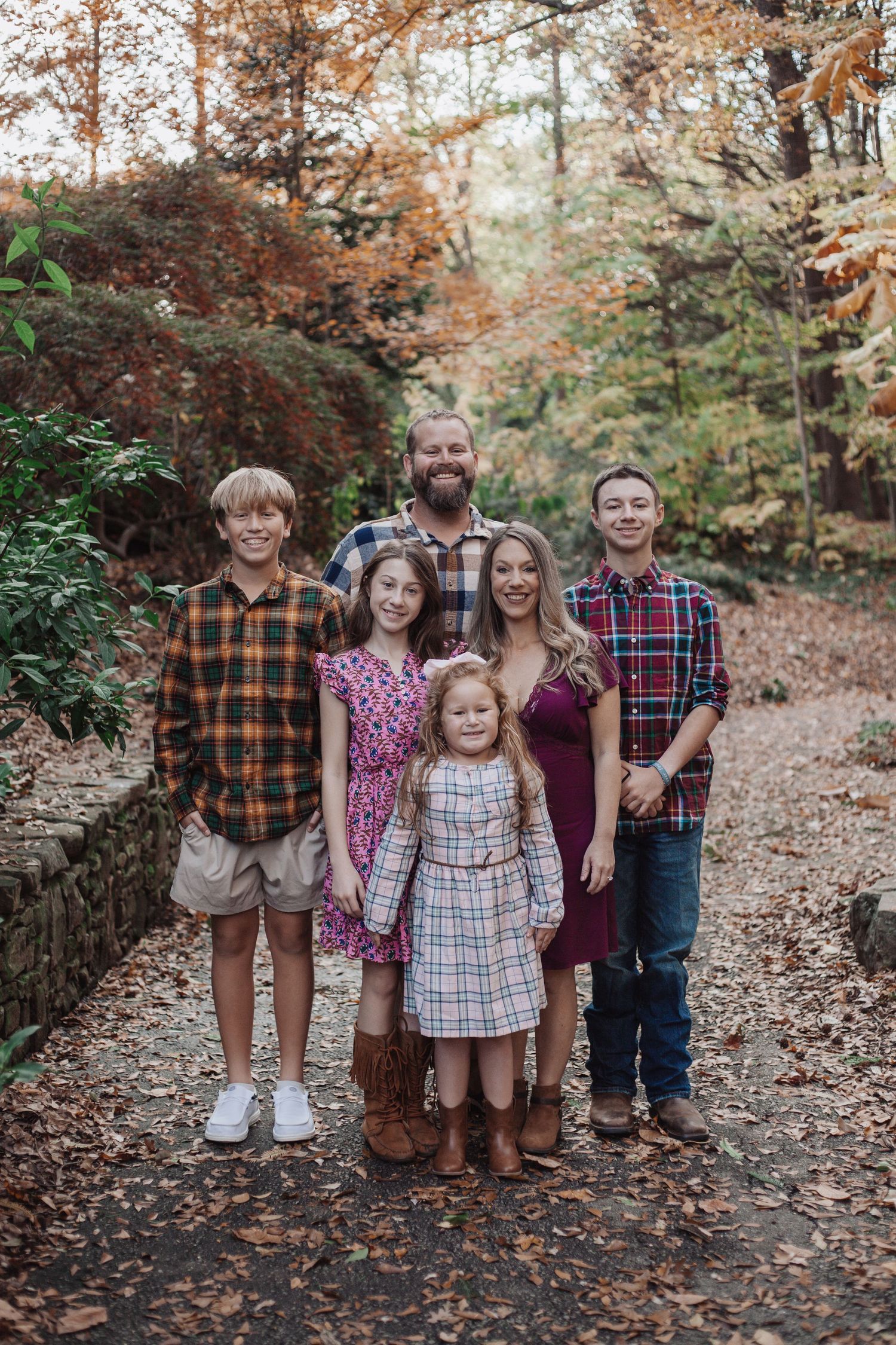 family photography session in the upstate of south carolina