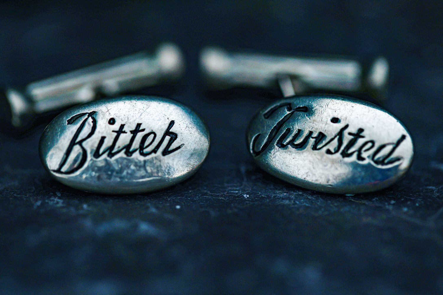 E-commerce product photography of a set of pre-owned mens cufflinks. Jewellery photography in East Kent.