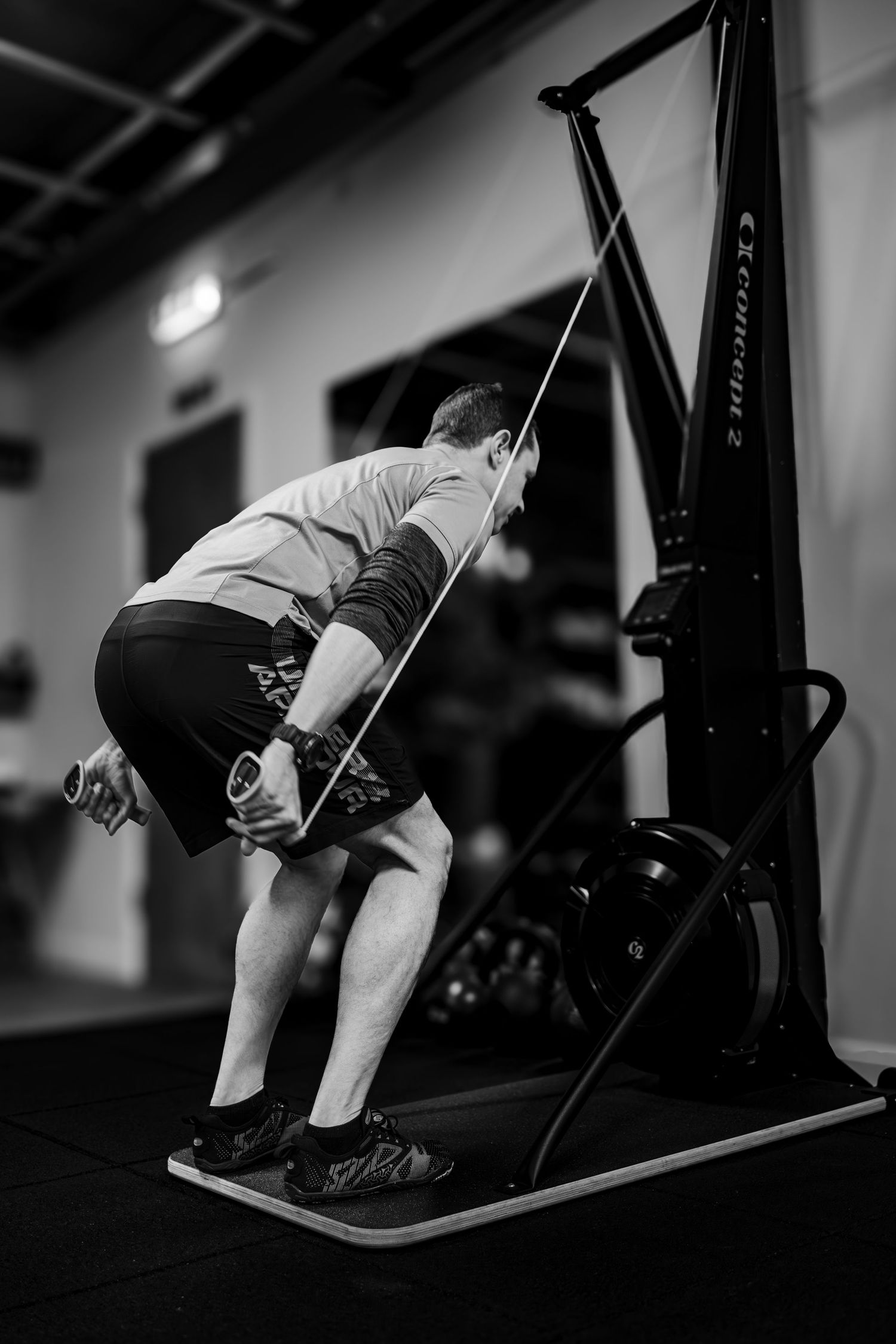 Business content photoshoot for a male personal trainer at Manston Business Park in Ramsgate Kent.