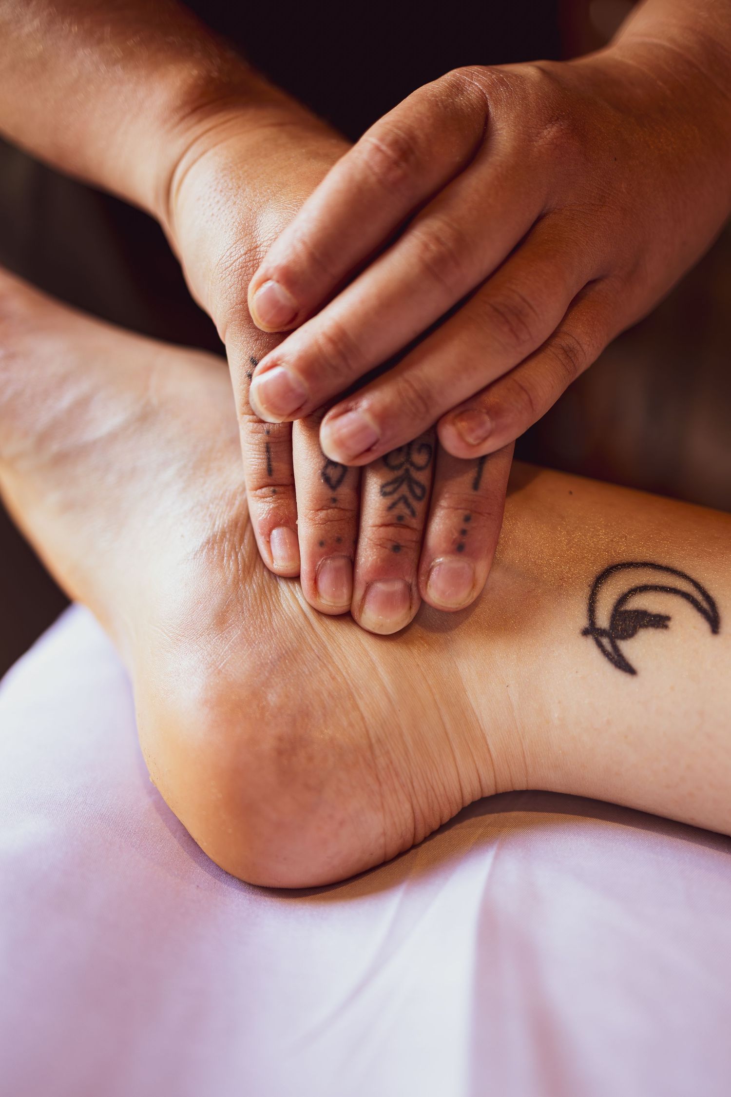 Content photoshoot for a female massage therapist in Whitstable Kent.