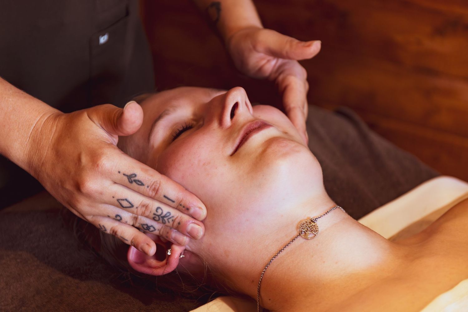 East Kent Brand Photographer photographing working shots for a massage therapist based in Whtistable Kent.