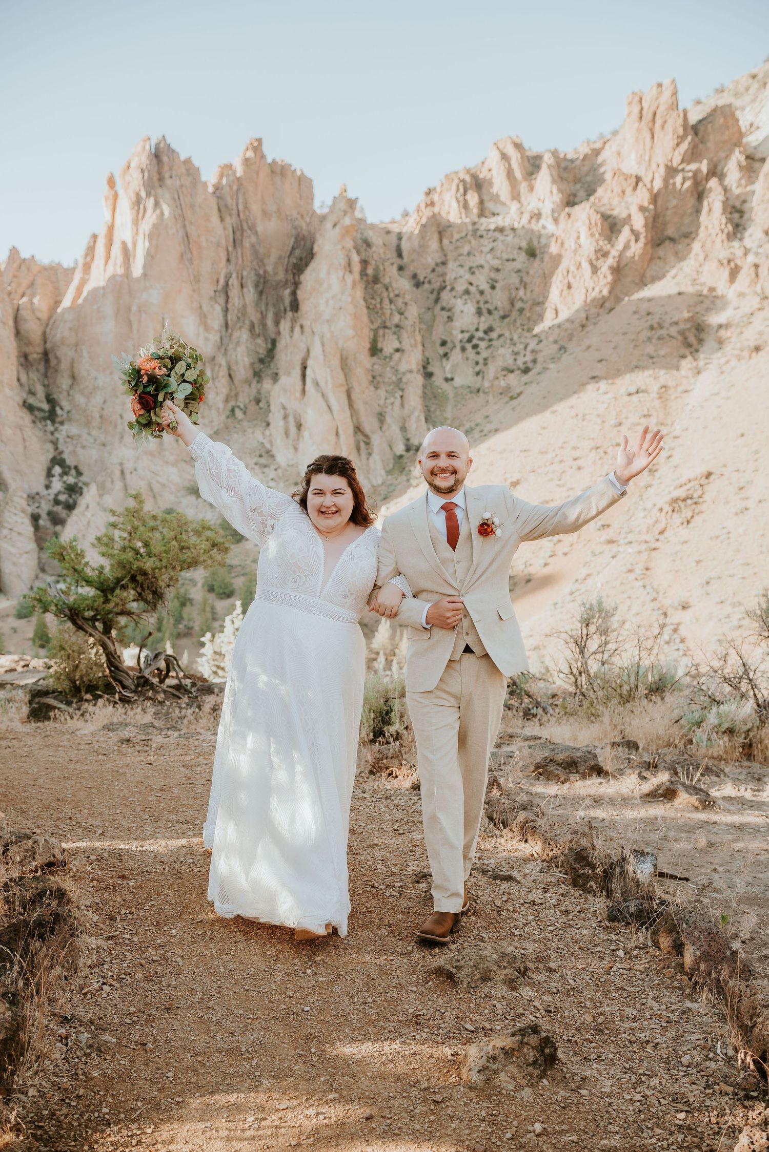 Elopement at Smith Rock, Oregon