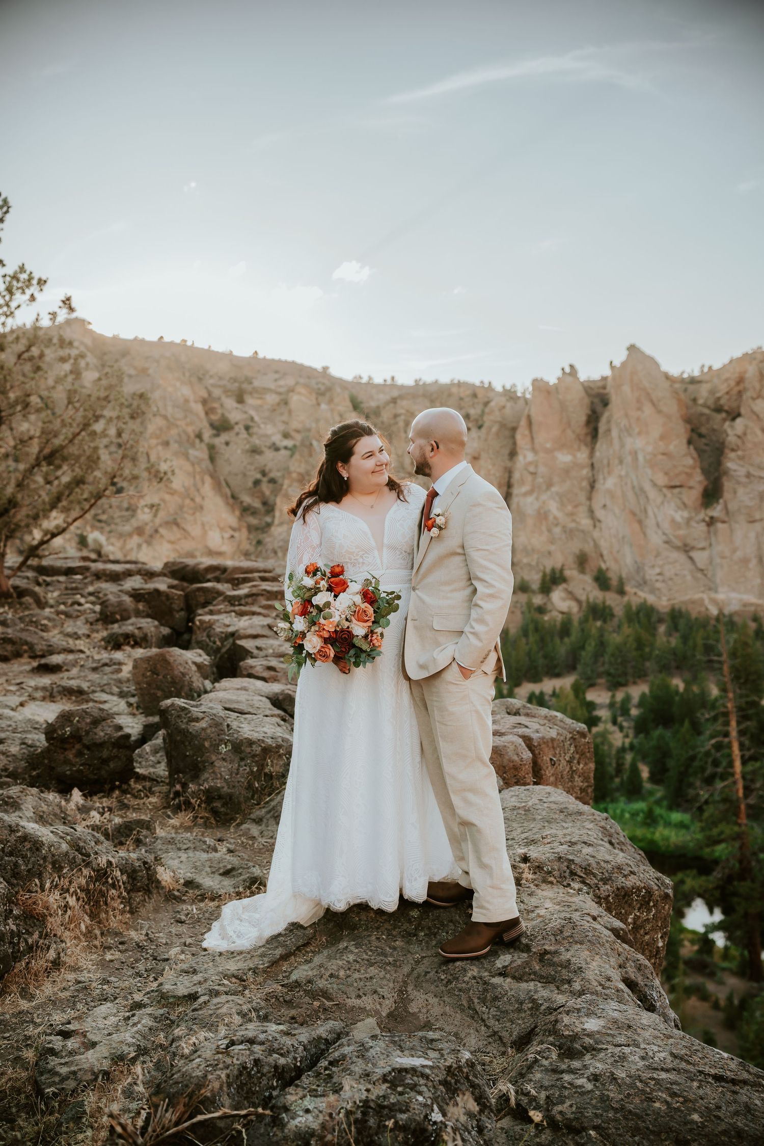 Elopement at Smith Rock, Oregon