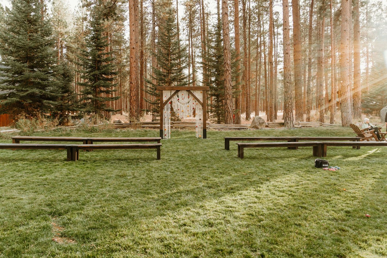 Wedding at Five Pine Lodge, Sisters Oregon