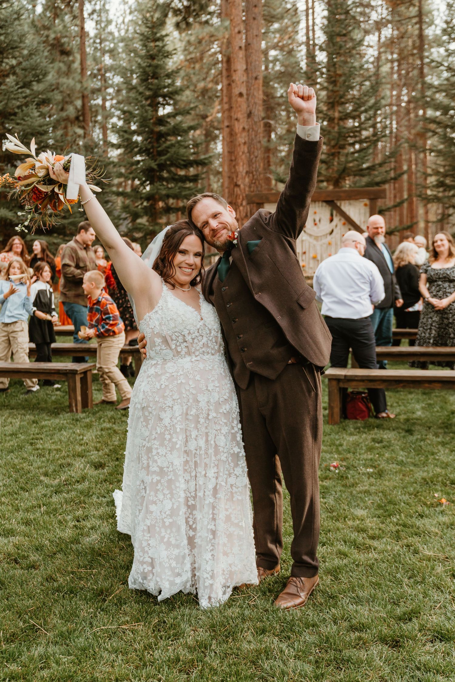 Wedding at Five Pine Lodge, Sisters Oregon
