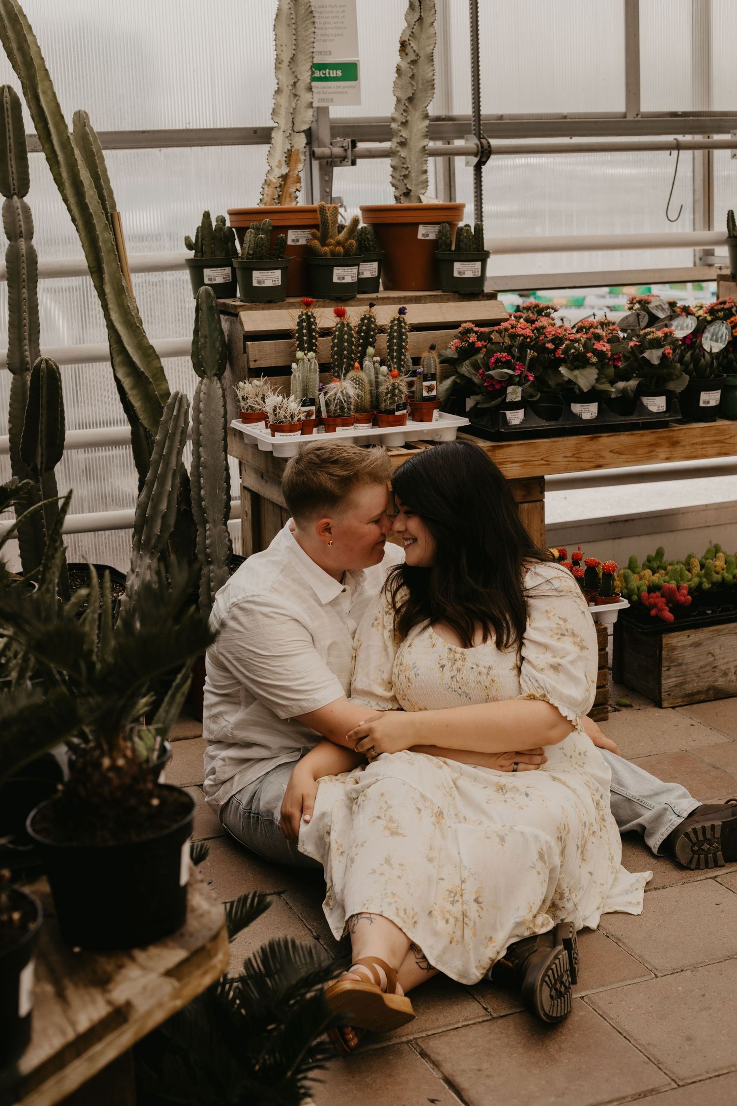 Heeman's Engagment Session - Greenhouse Engagement Session, London, Ontario