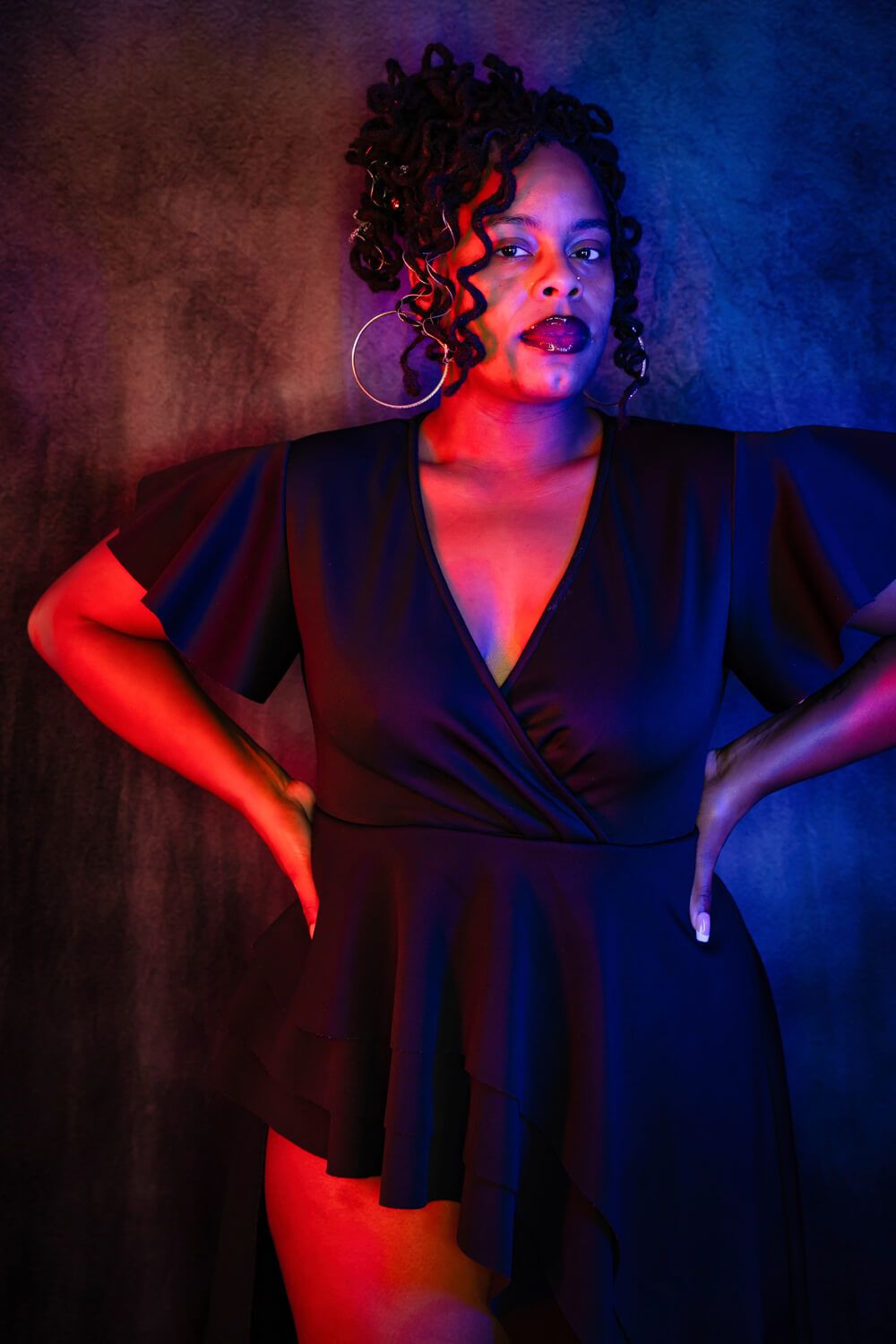 Fenix Photography FL Fort Myers Florida Kenny Brachle Specialty Headshot red vs blue