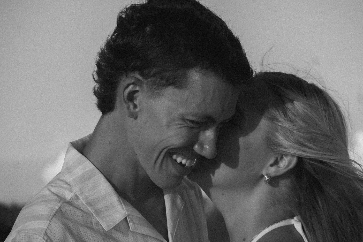 Couples photography session on Fort Myers Beach.