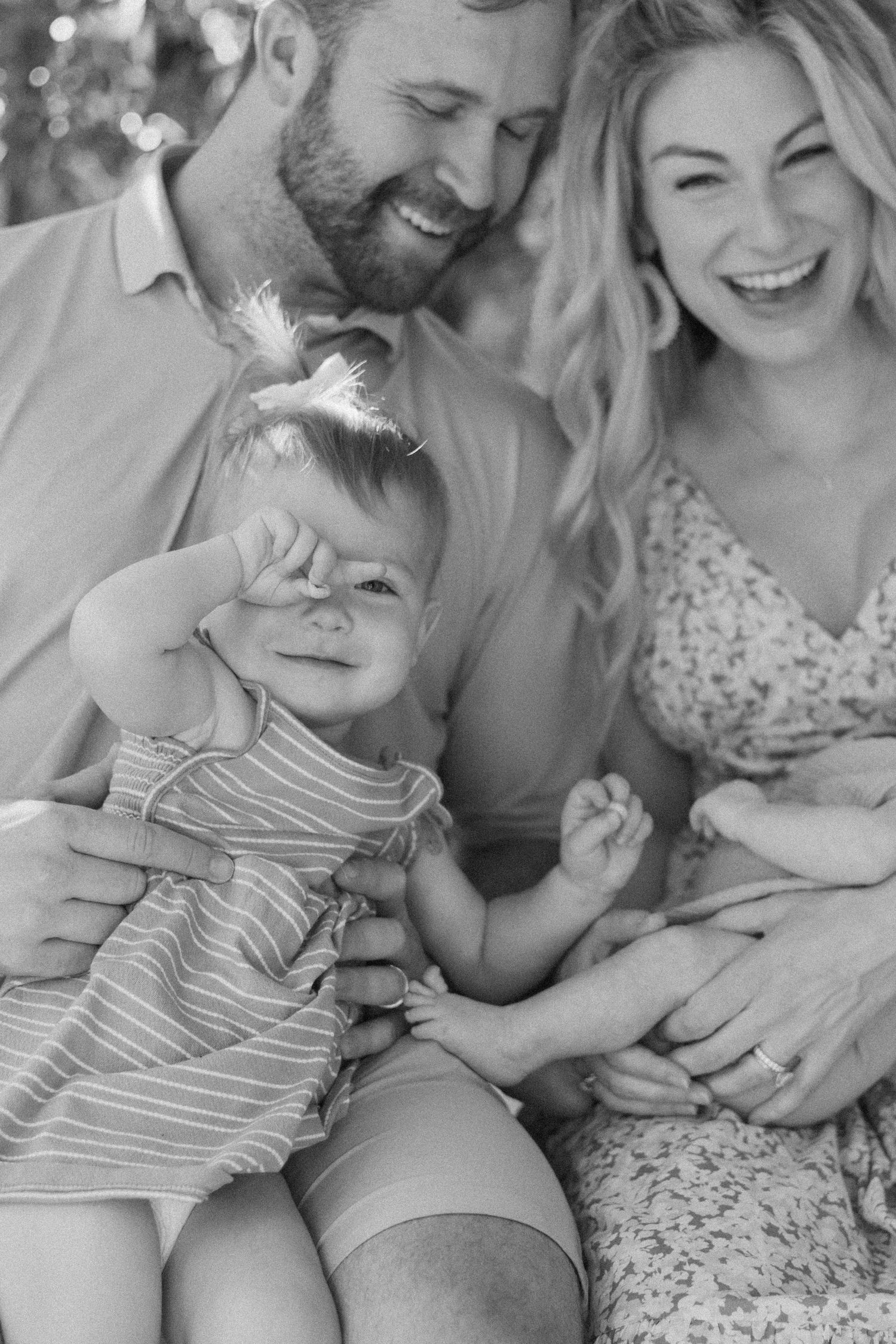Family photography session in Tega Cay, South Carolina.