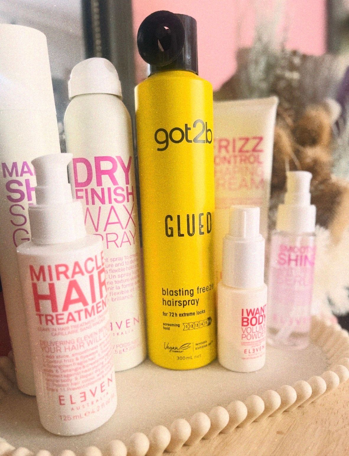 Eleven hair products for styling bridal hair styles to add shine and volume