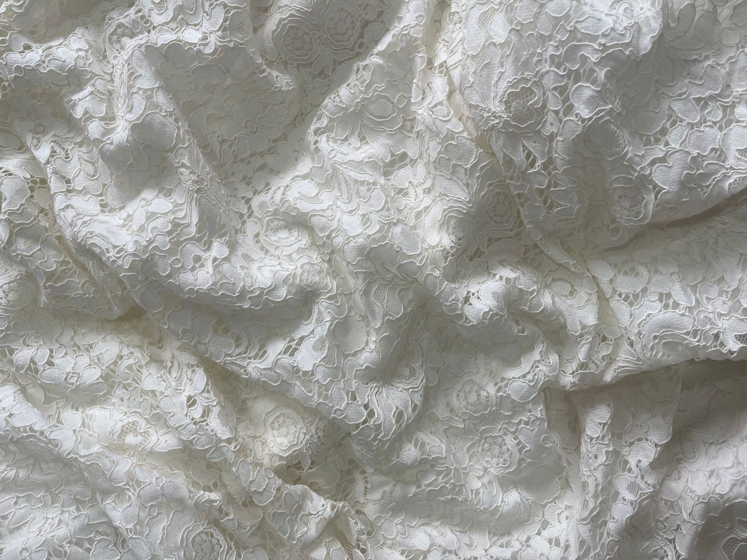 Beautiful white wedding dress lace