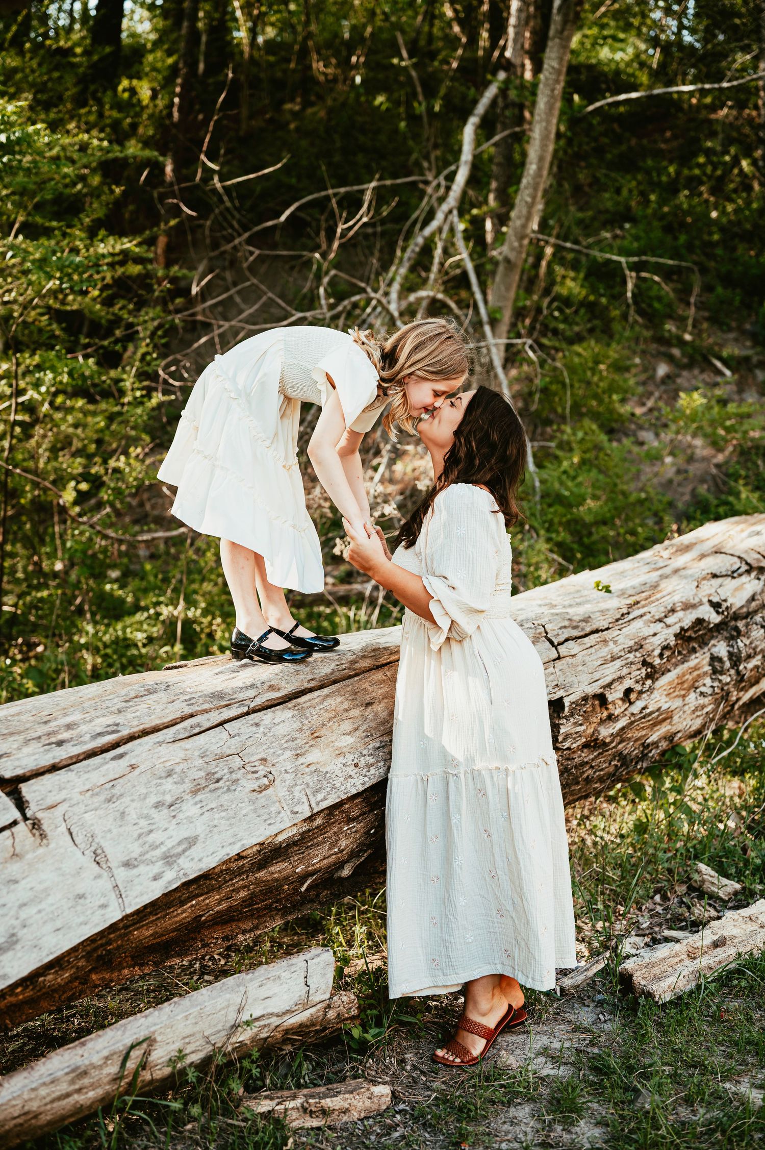 a mom and her daughter