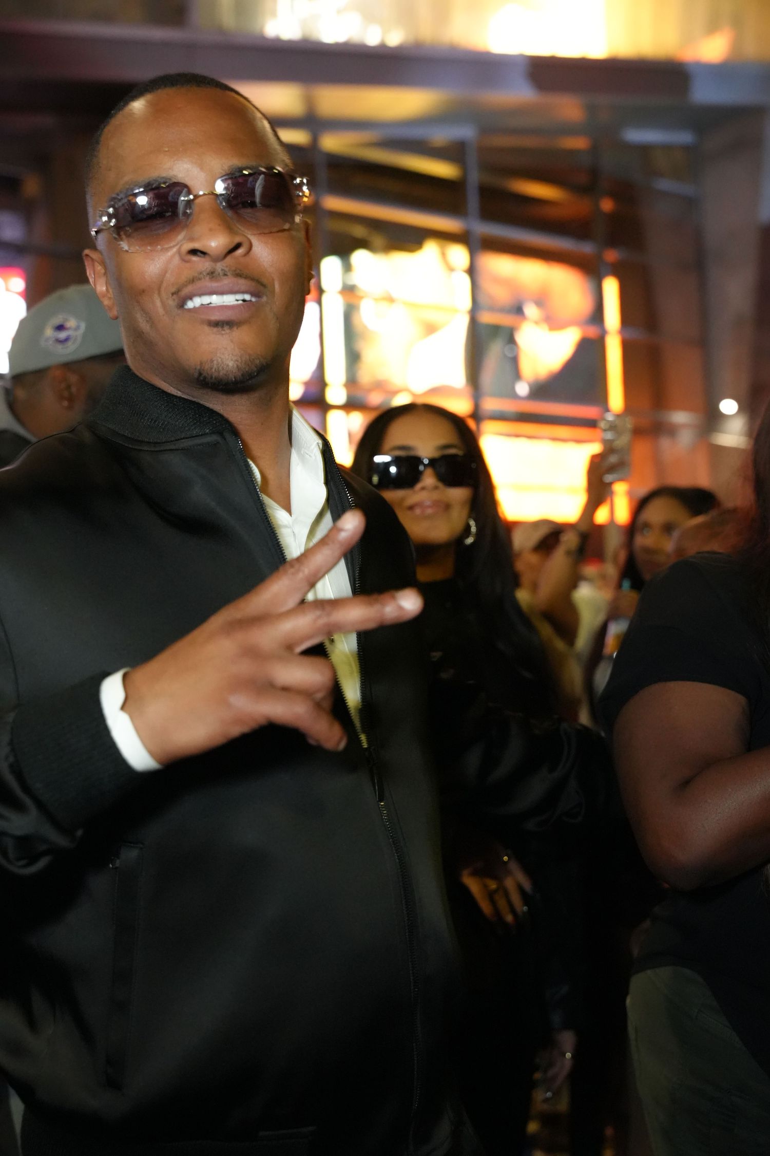 TI and Lauren London at ATL 20 anniversary the movie & TI King Album