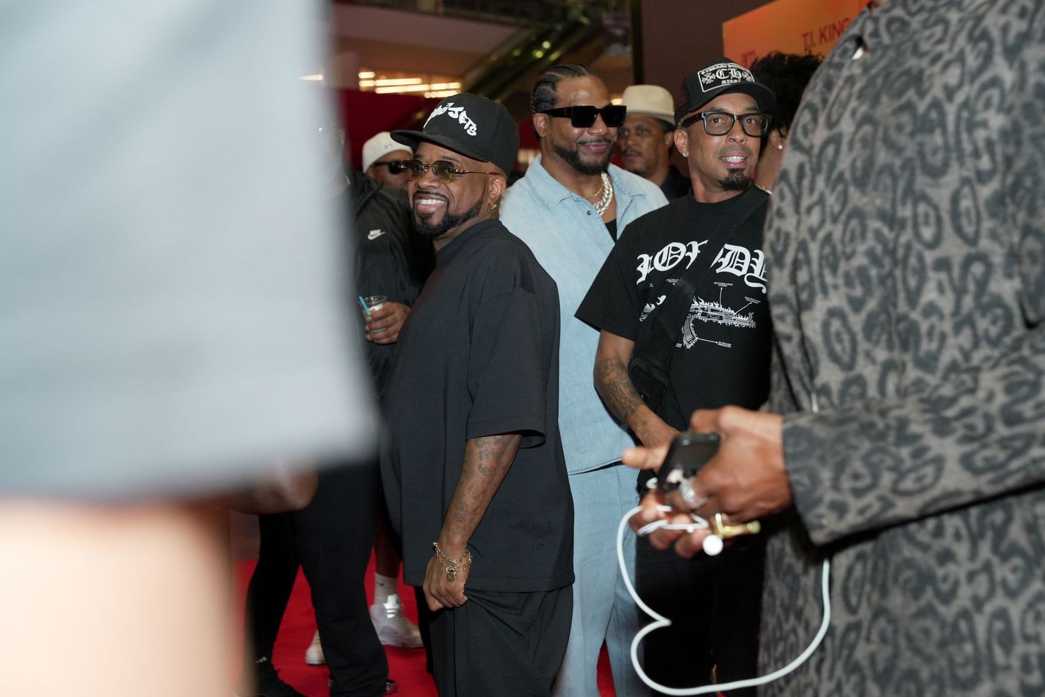 Jermaine Dupri, Polow da don, and Dallas Austin at ATL 20 anniversary the movie & TI King Album