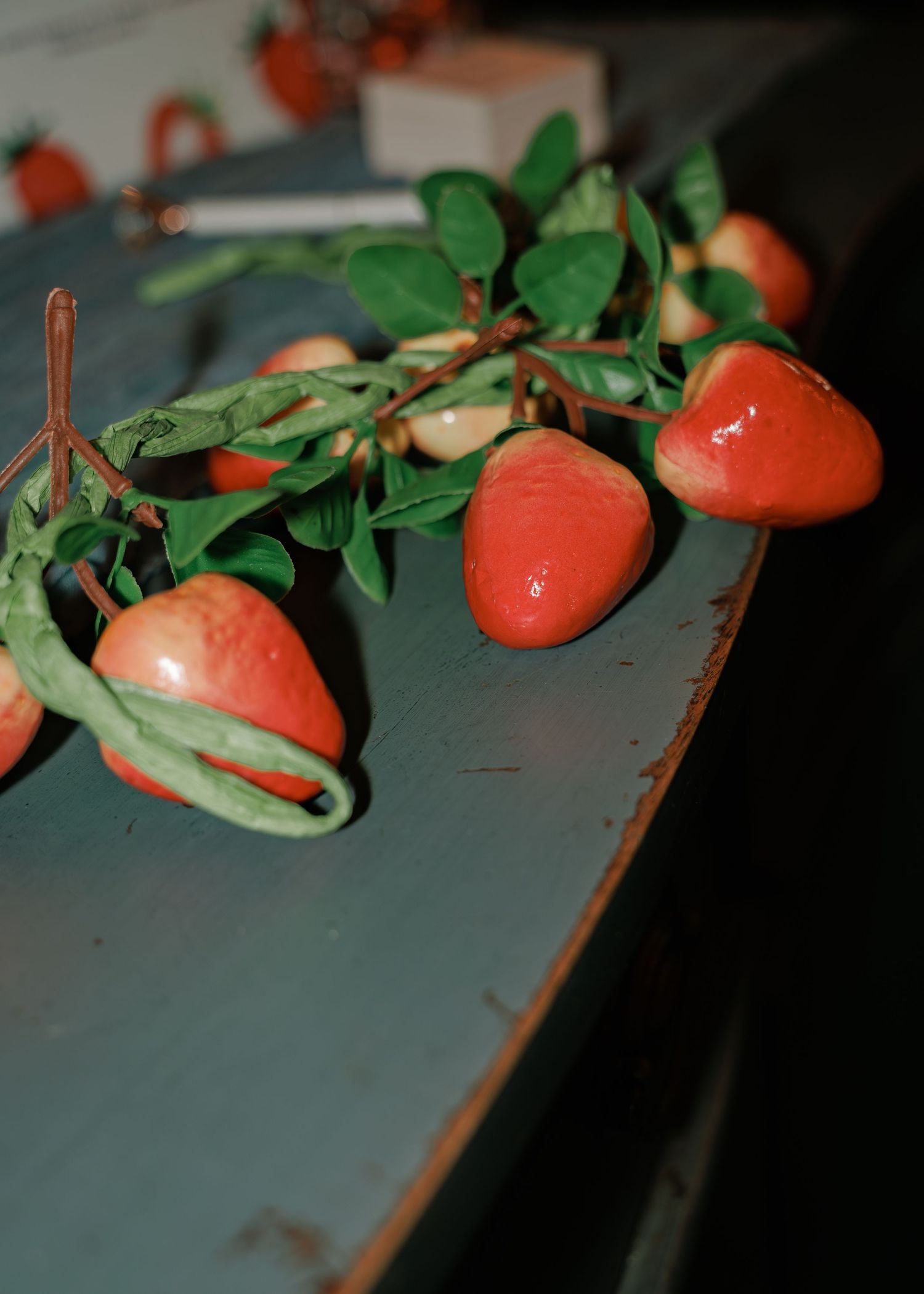 moody vintage bridal shower photos
