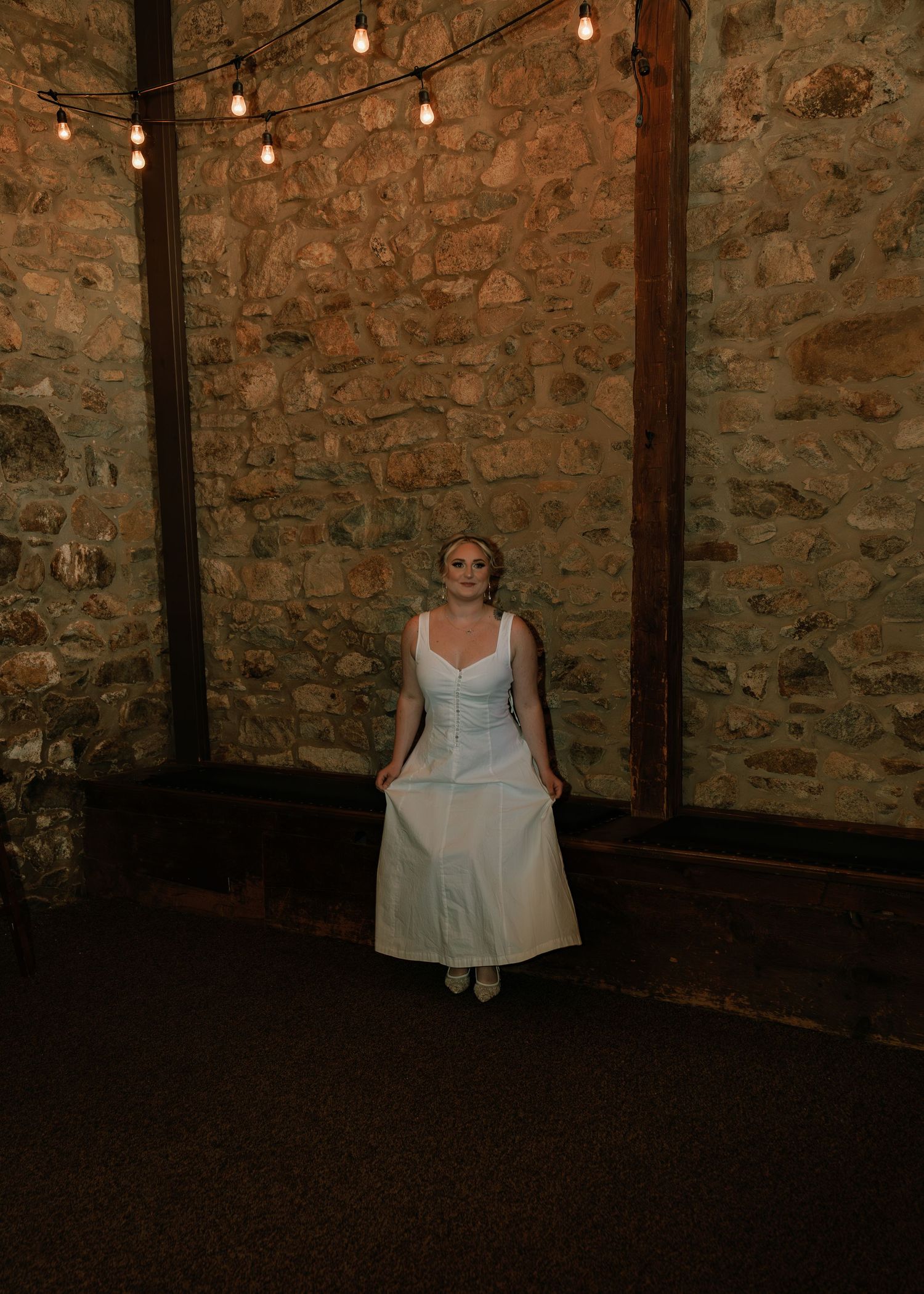 moody vintage bridal shower photos