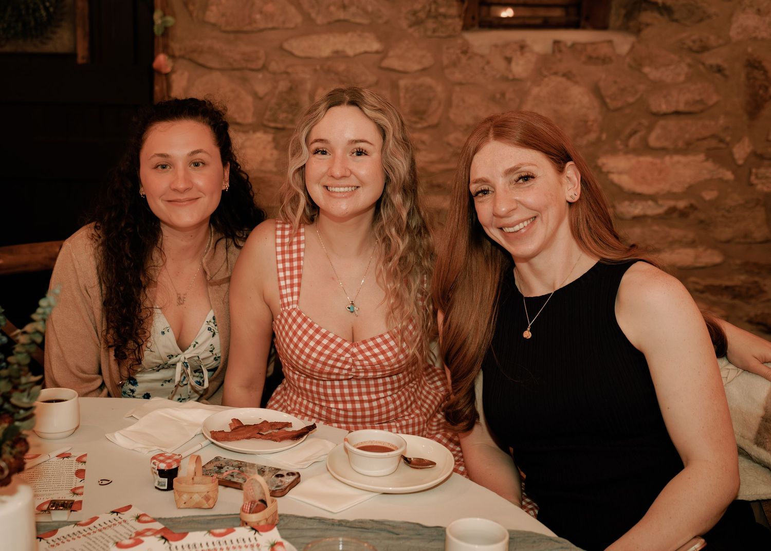 moody vintage bridal shower photos