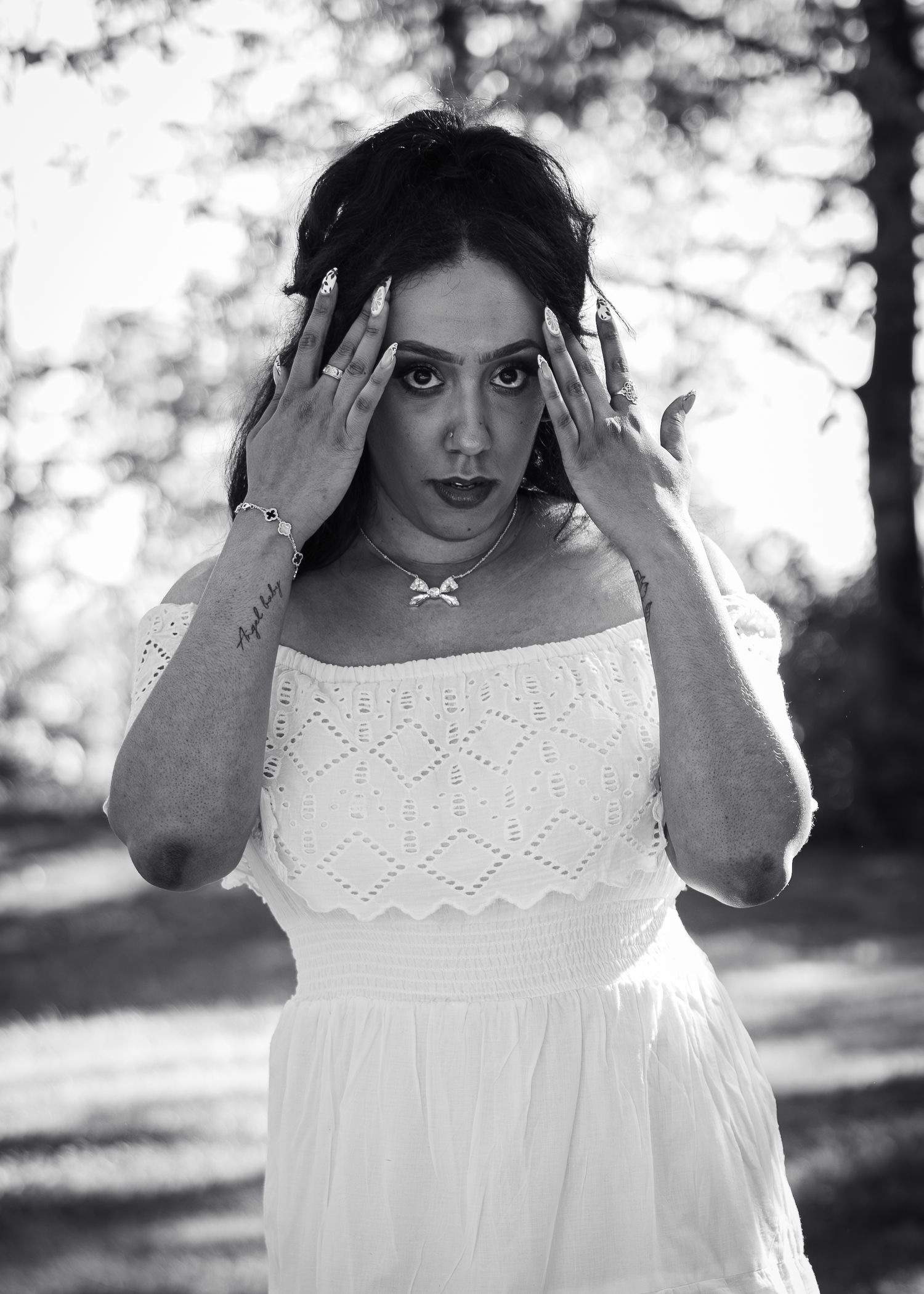 moody dreamy portrait photography