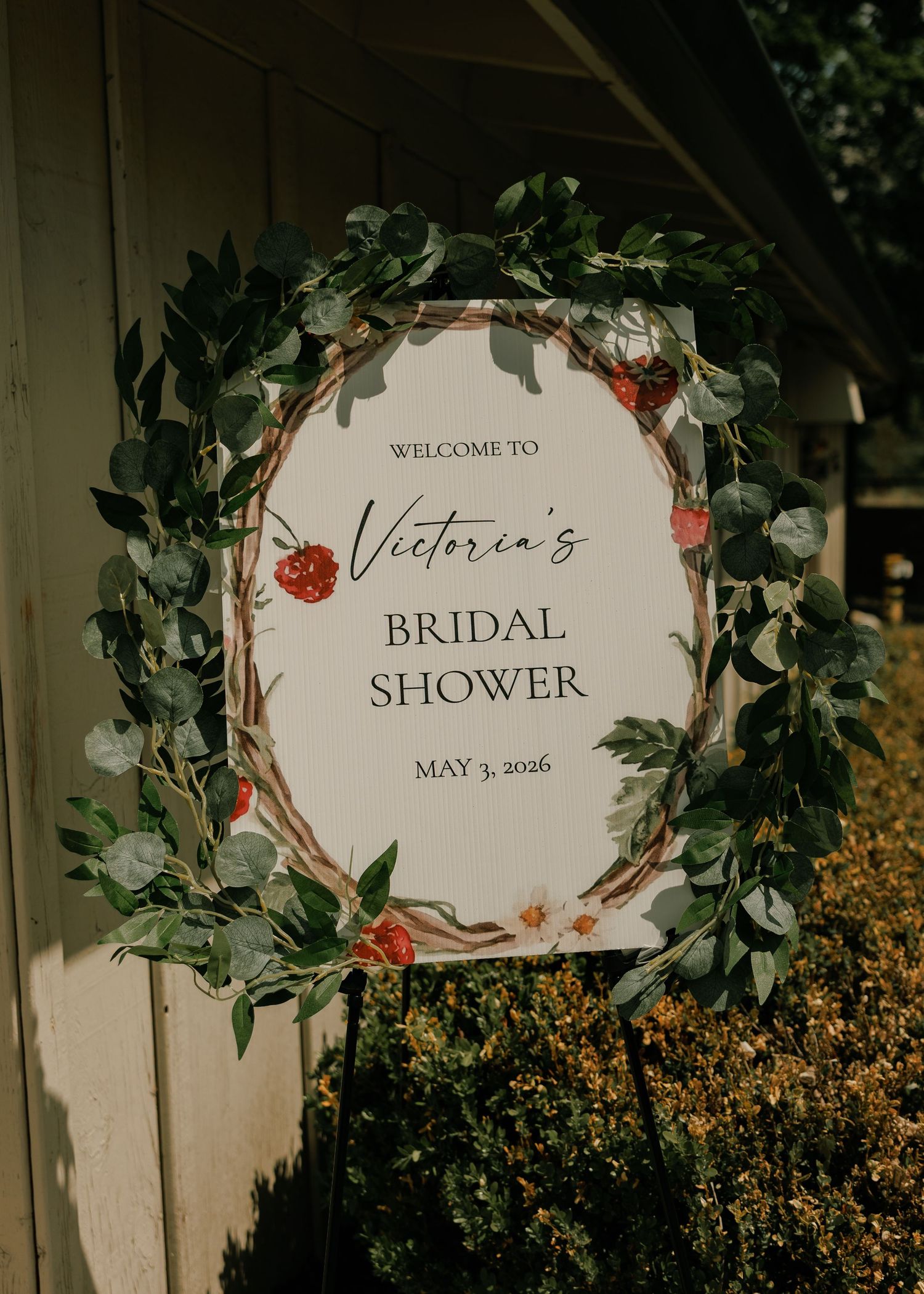 moody vintage bridal shower photos