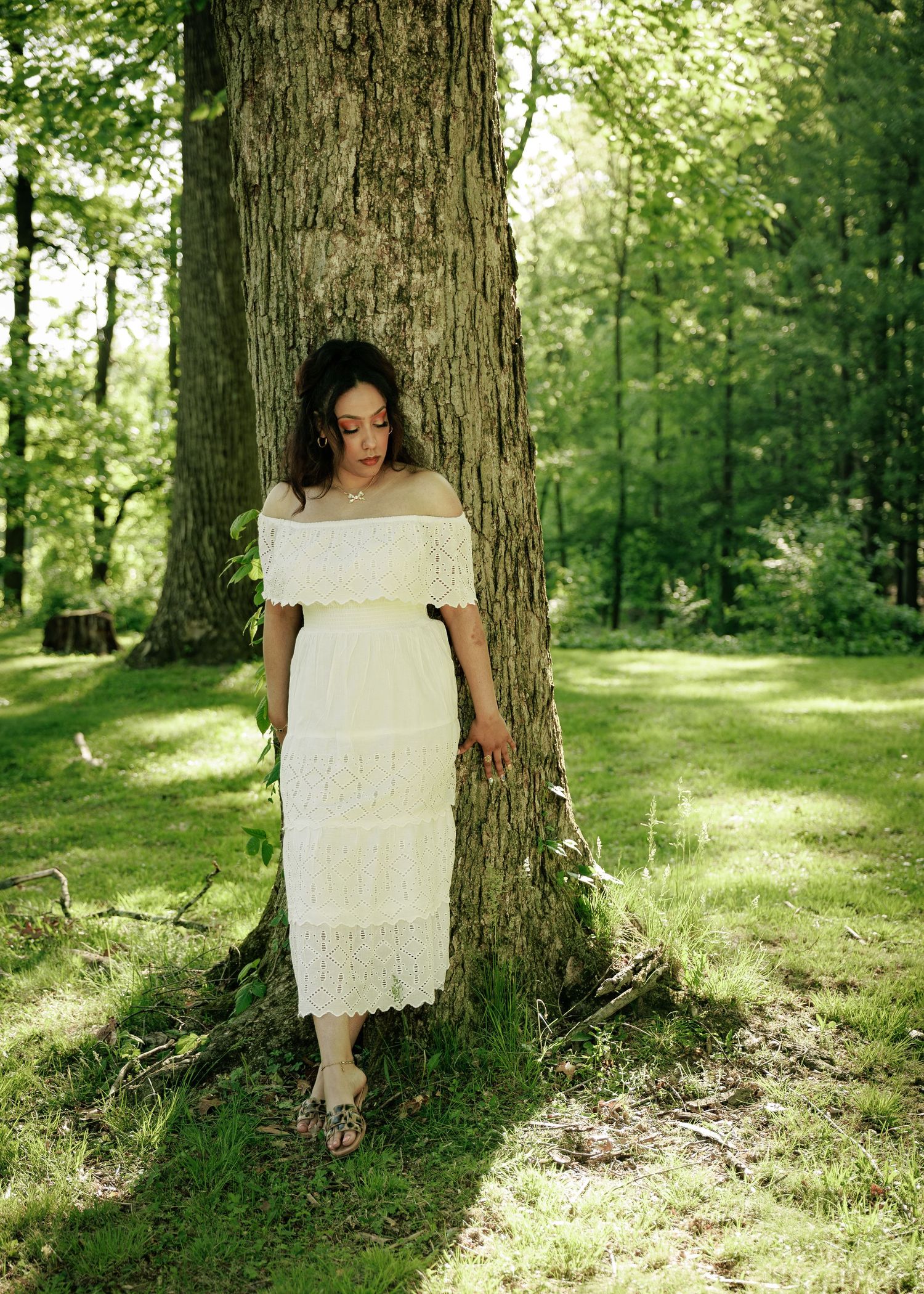 moody dreamy portrait photography