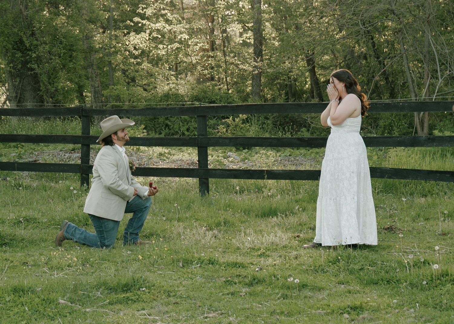 Moody wedding photo