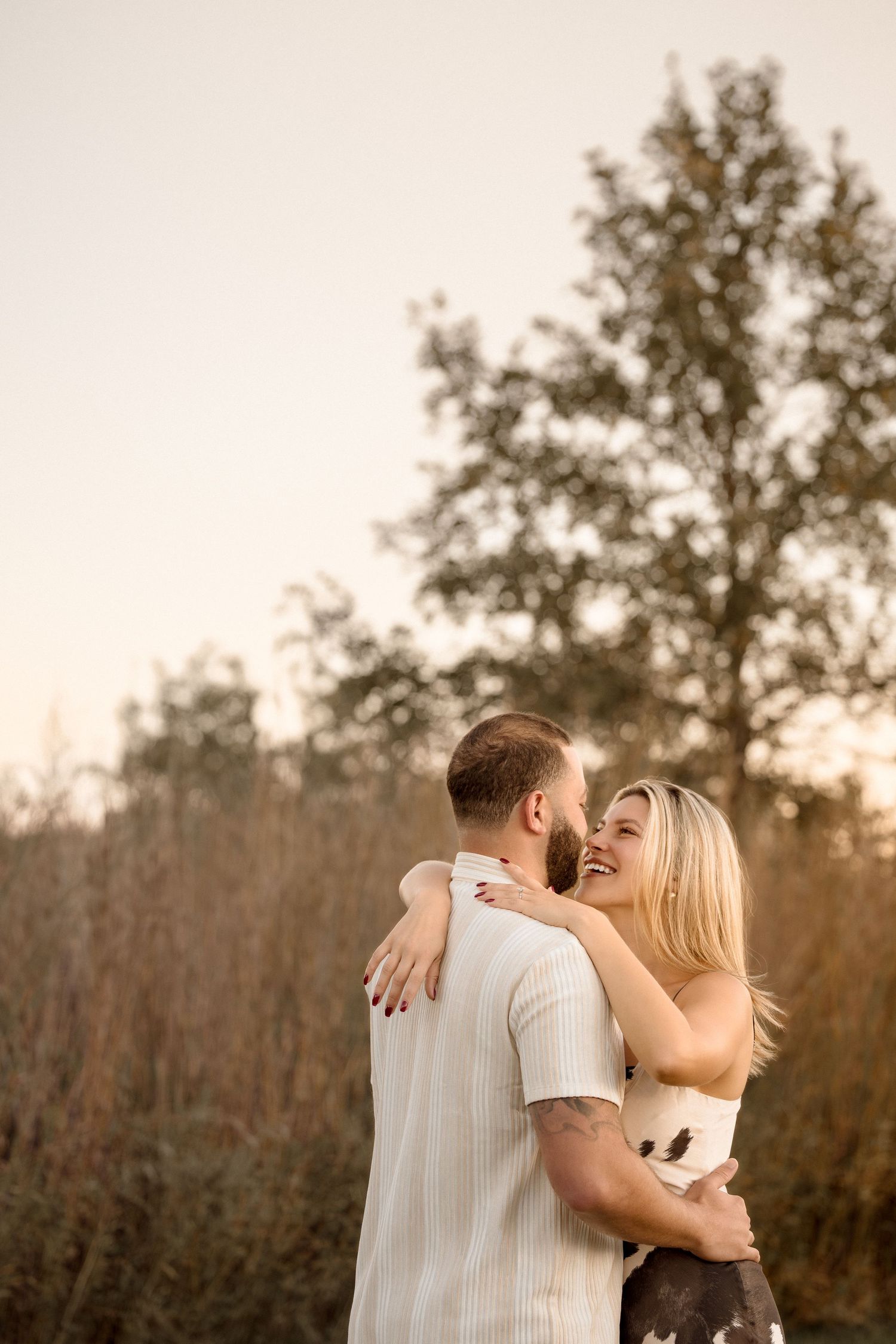 Cinematic engagement photography capturing real connection and timeless emotion.