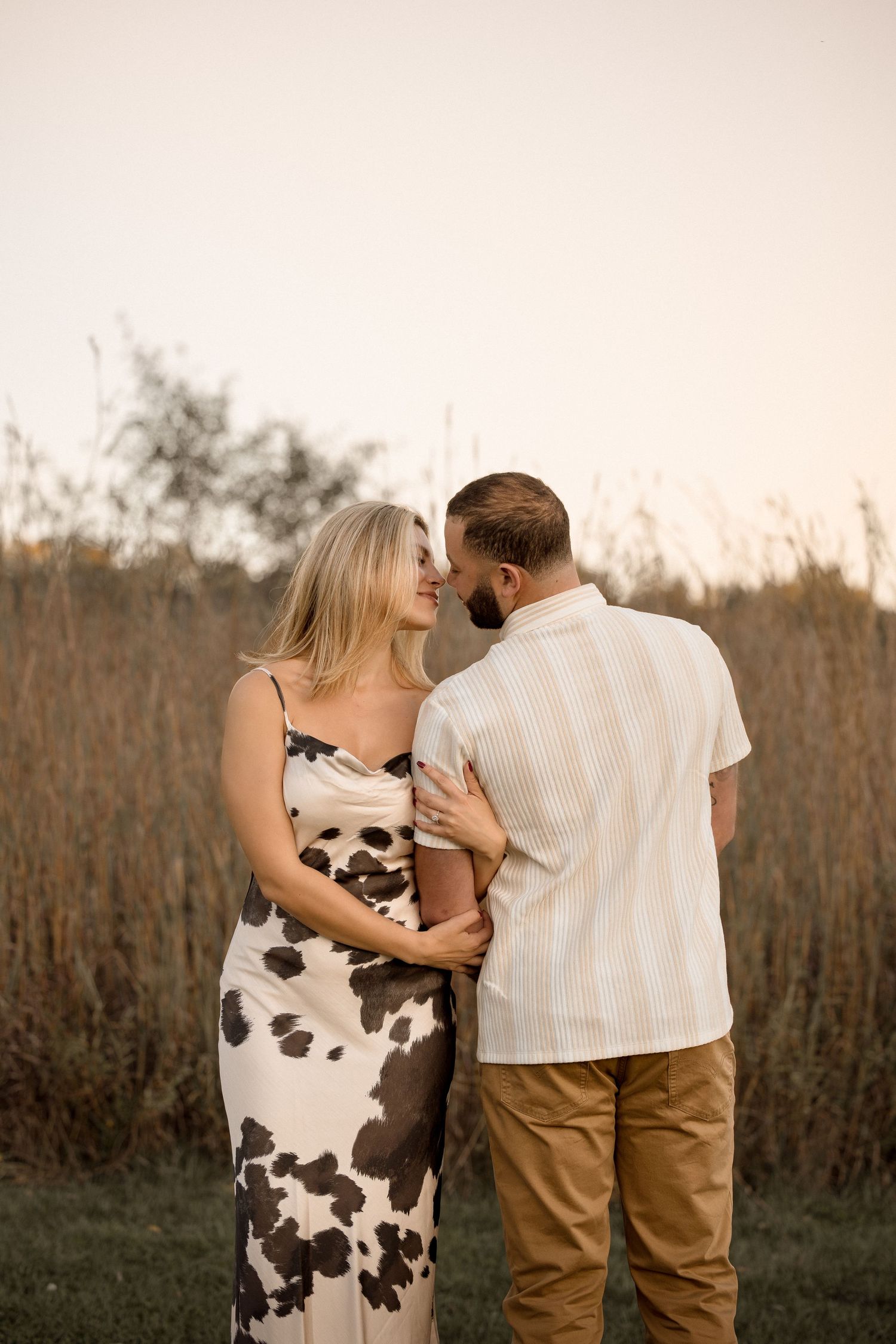 Cinematic engagement photography capturing real connection and timeless emotion.