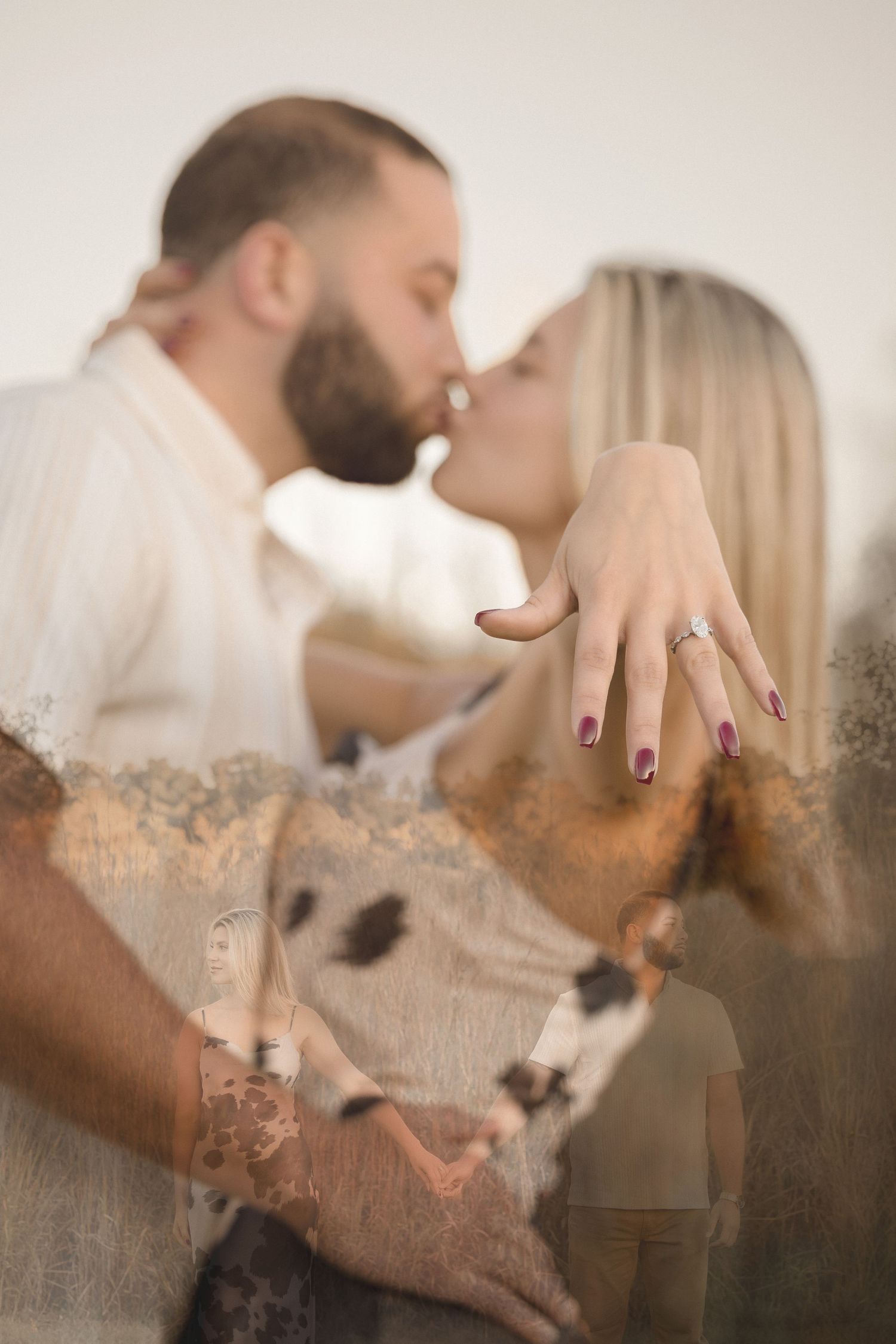 Cinematic engagement photography capturing real connection and timeless emotion.