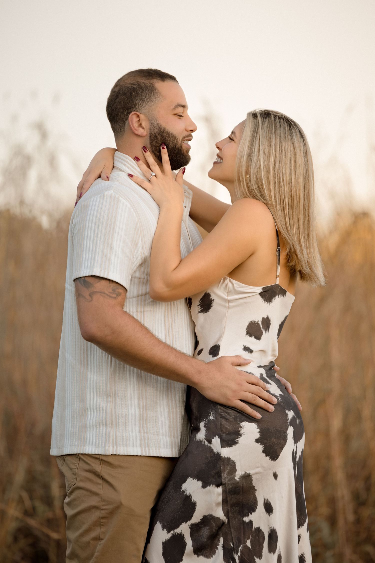Cinematic engagement photography capturing real connection and timeless emotion.