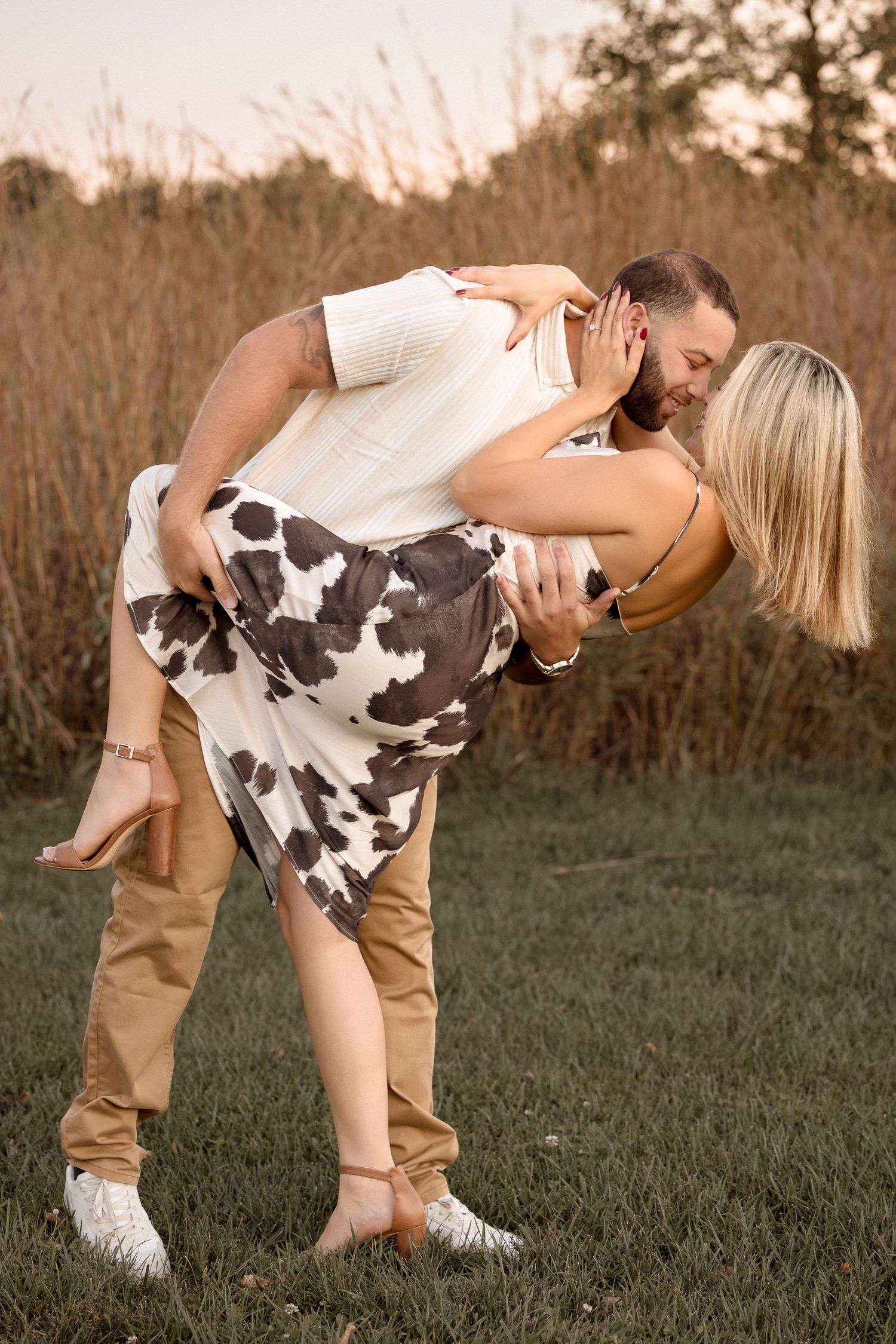 Cinematic engagement photography capturing real connection and timeless emotion.