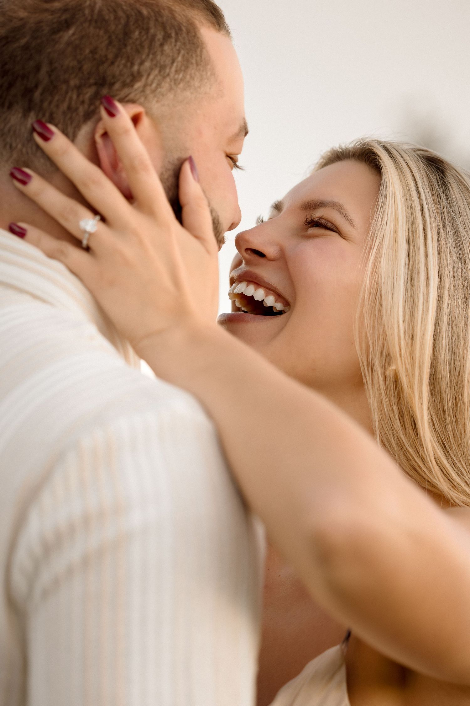 Cinematic engagement photography capturing real connection and timeless emotion.