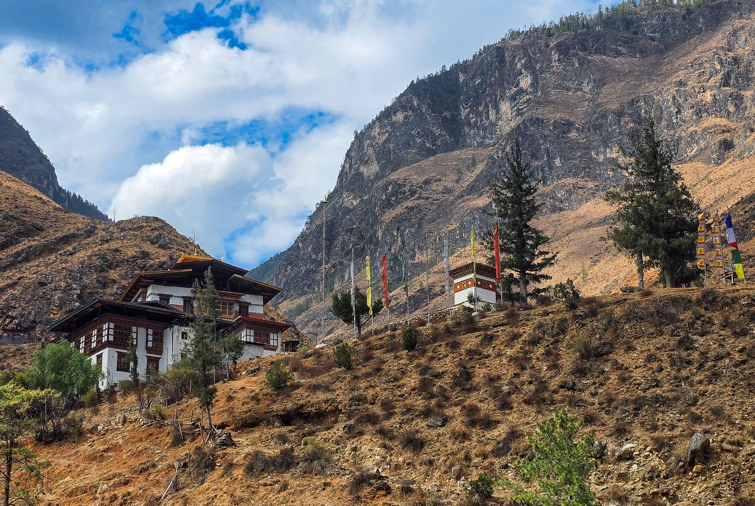 Bhutan - Tachog Lhakhang.