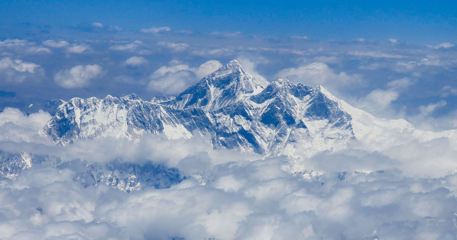 Mount Everest - Flying Kathmandu (Nepal) to Paro (Bhutan).