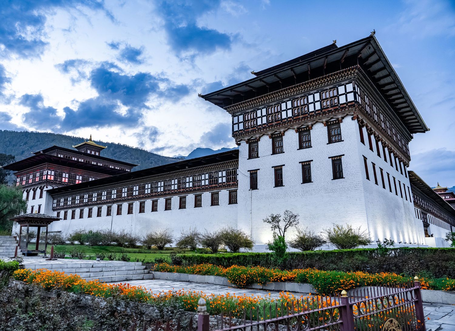 Bhutan - Tashichho Dzong.