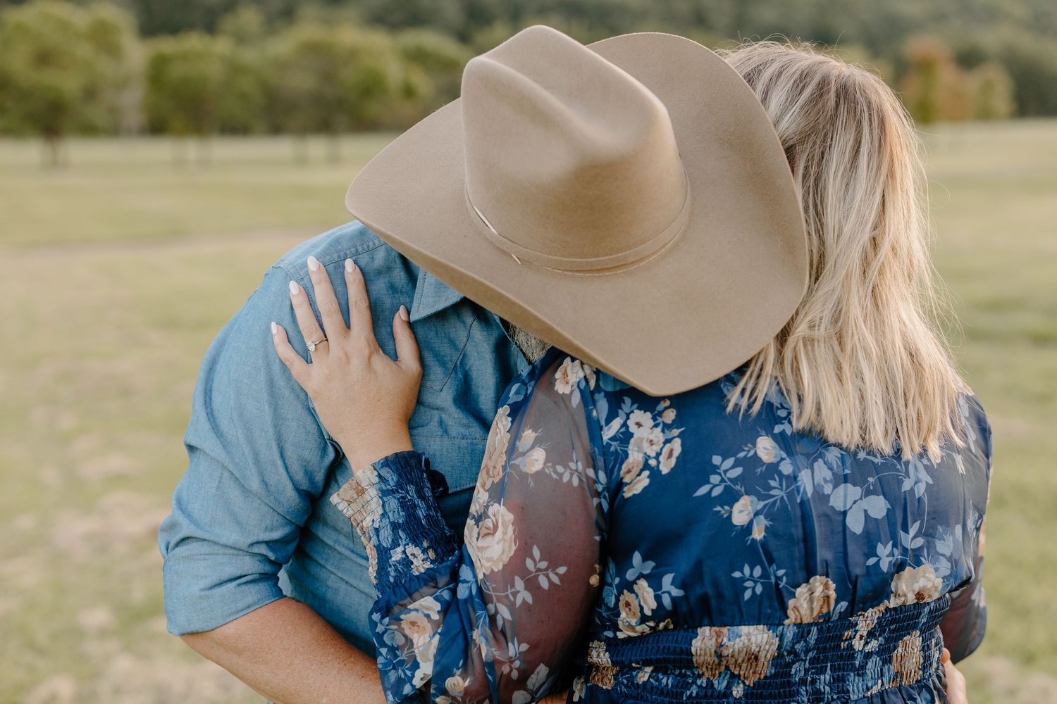 Engagement session at the Two Rivers Park in Little Rock, Arkansas.