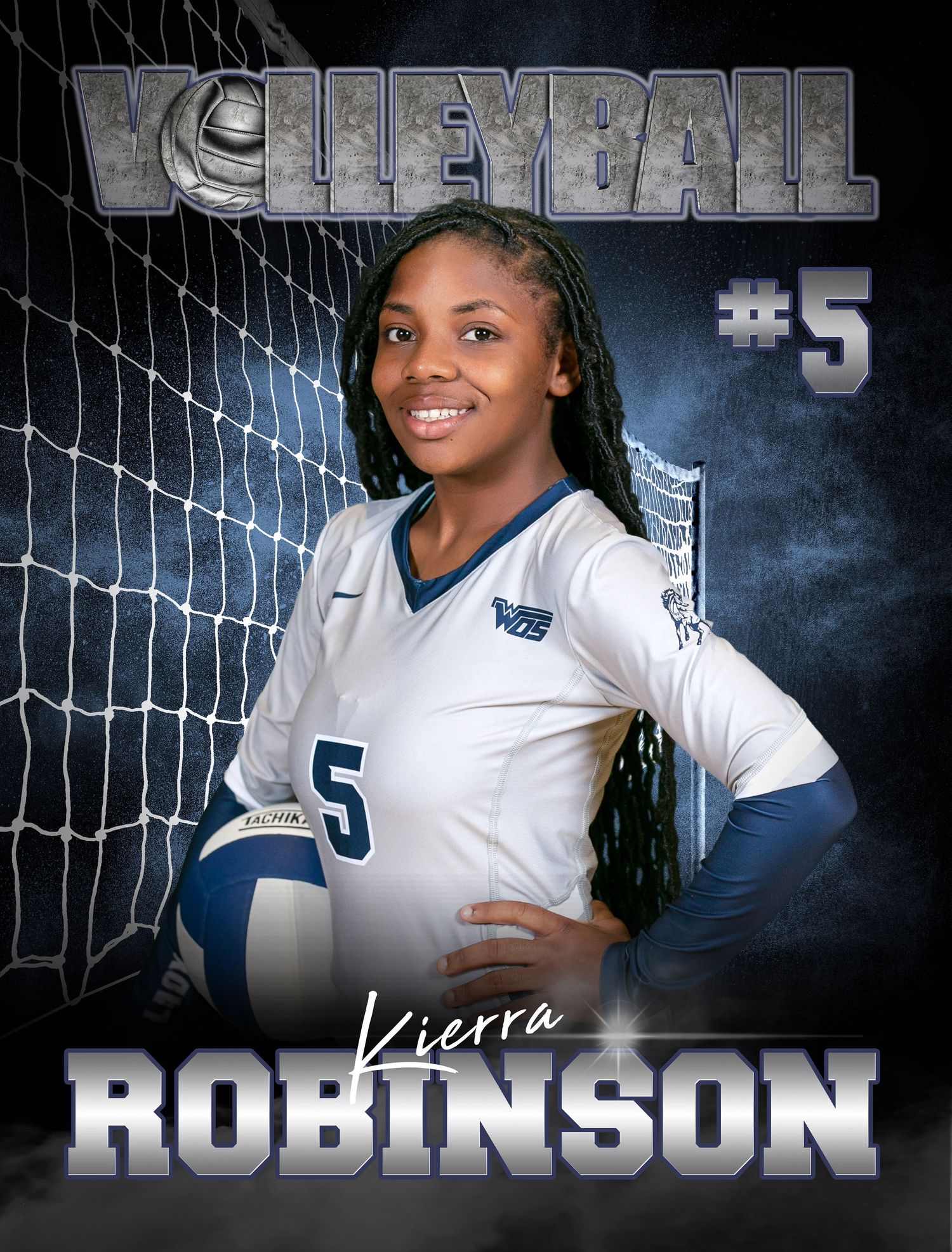 WOS Volleyball Sports Banner
